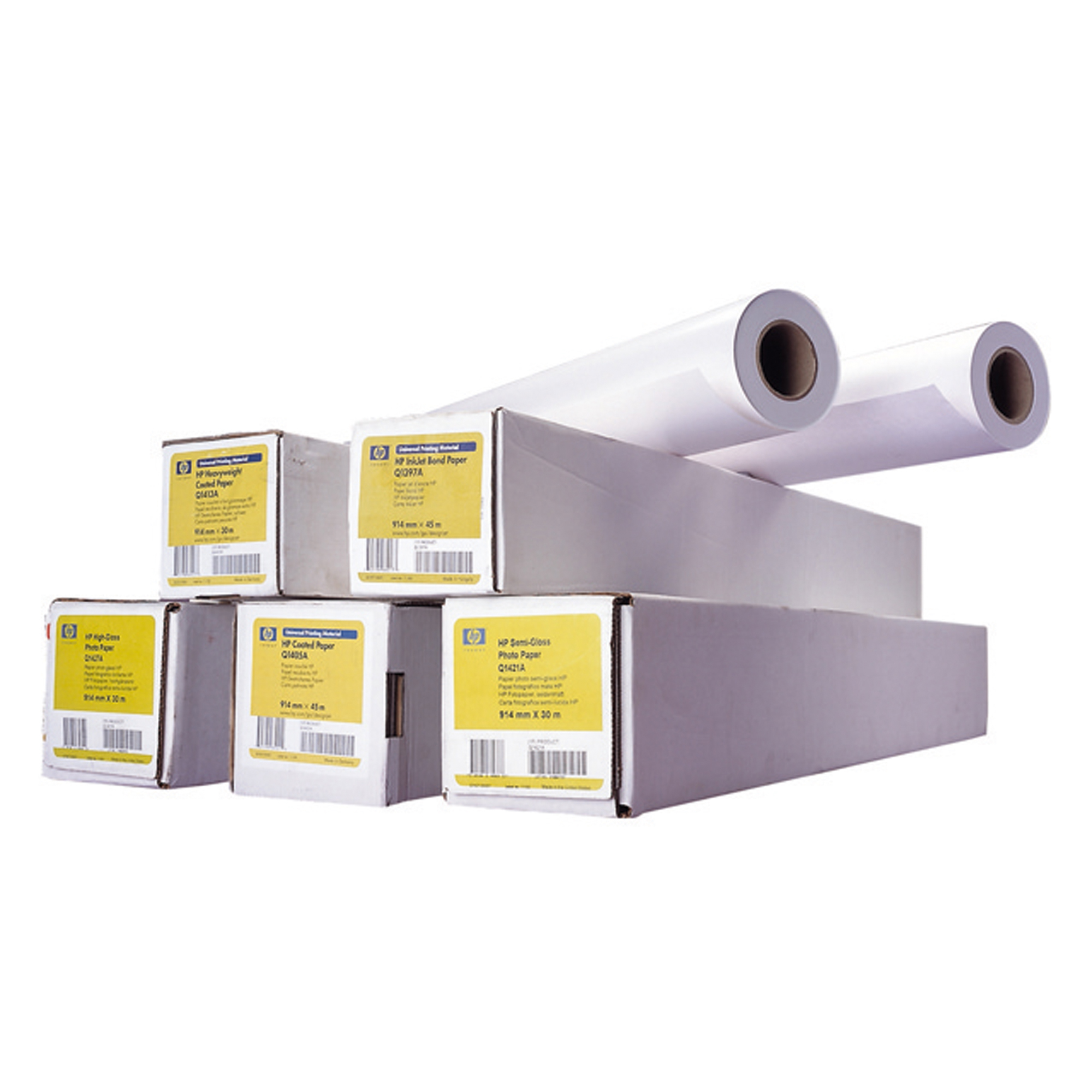 HP Plotterpapier 914 mm x 30,5 m (B x L) 130g/m² matt