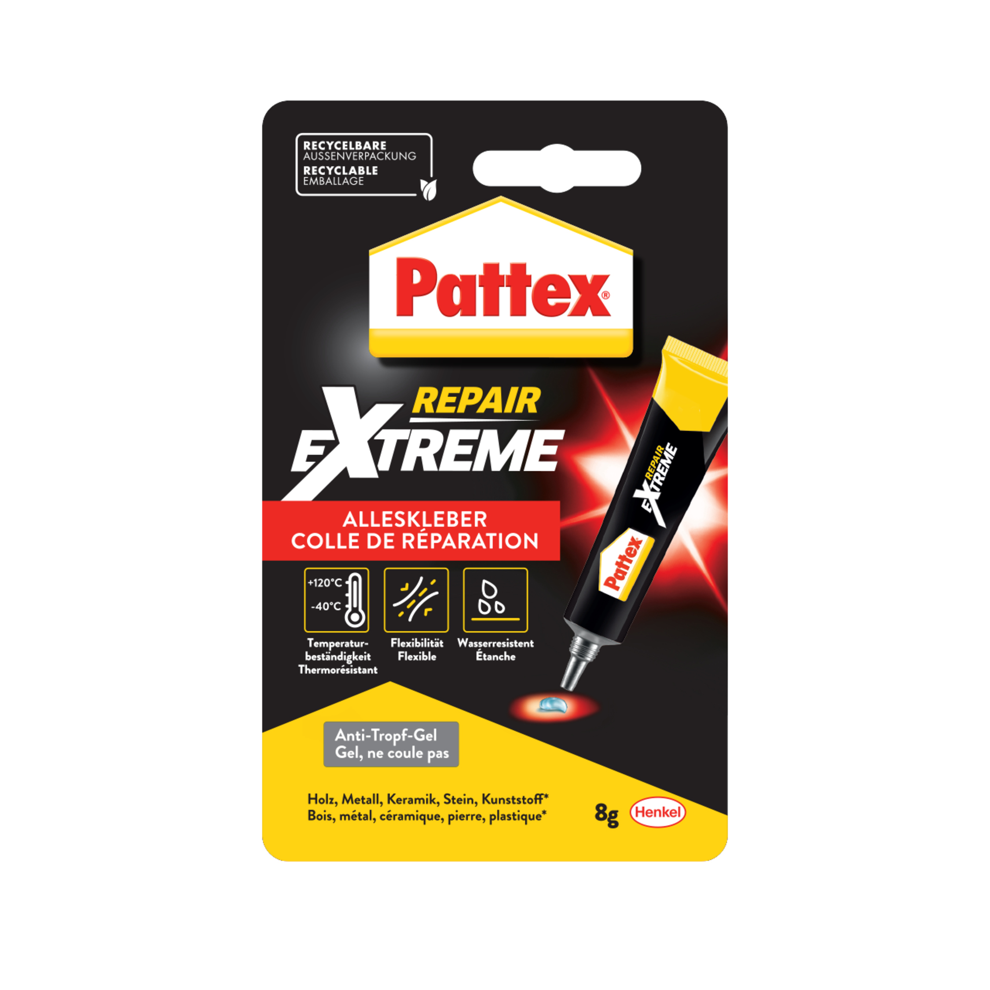 Pattex Kraftkleber Repair Extreme Tube 8g