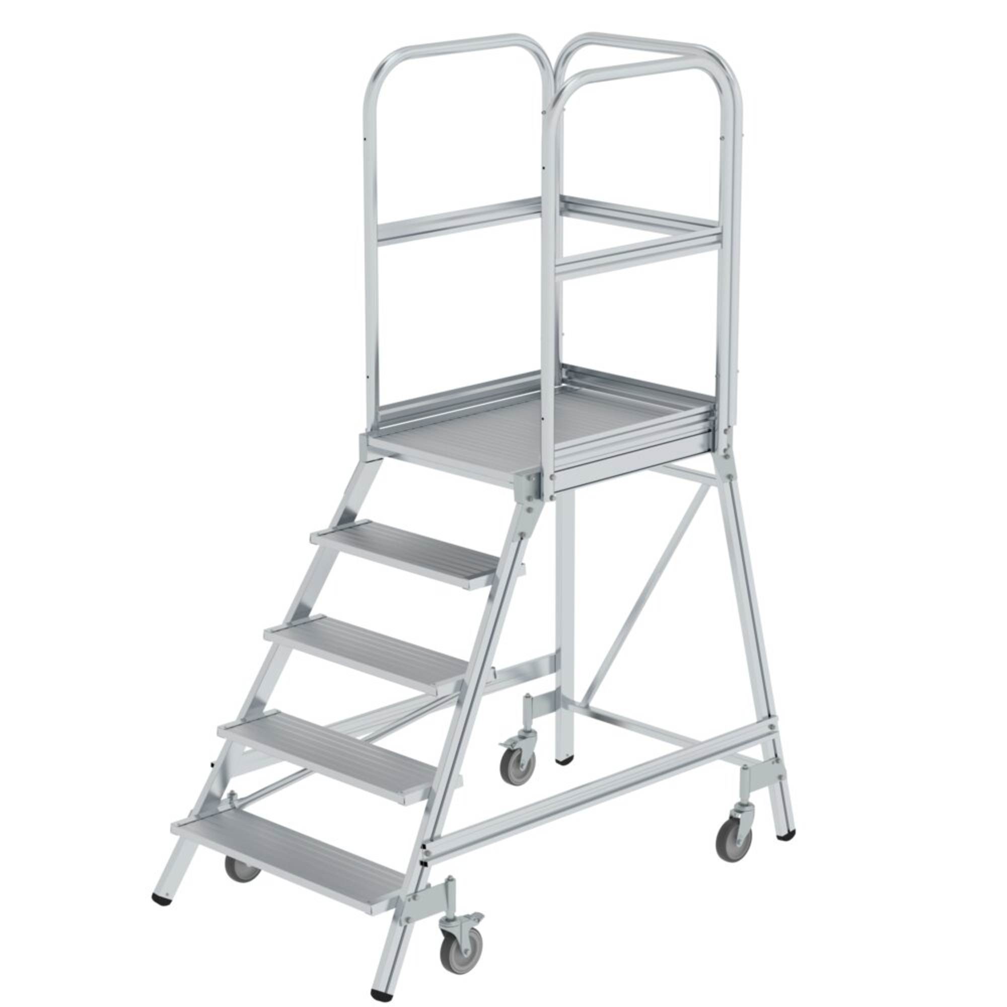MUNK Podestleiter 3,2m Aluminium