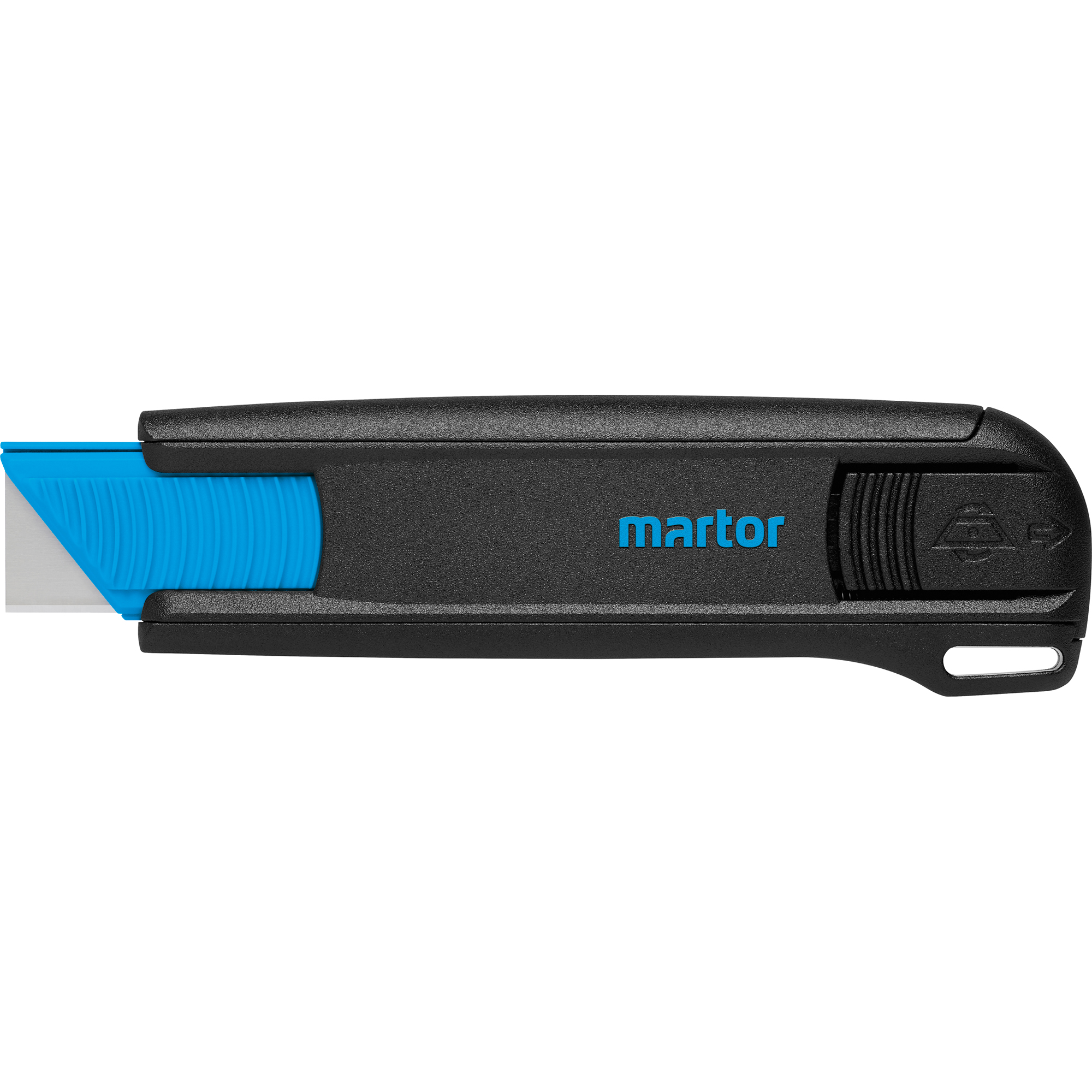MARTOR Sicherheitsmesser SECUNORM 175 Mehrweg 18,4mm 10mm Stahl schwarz/cyan