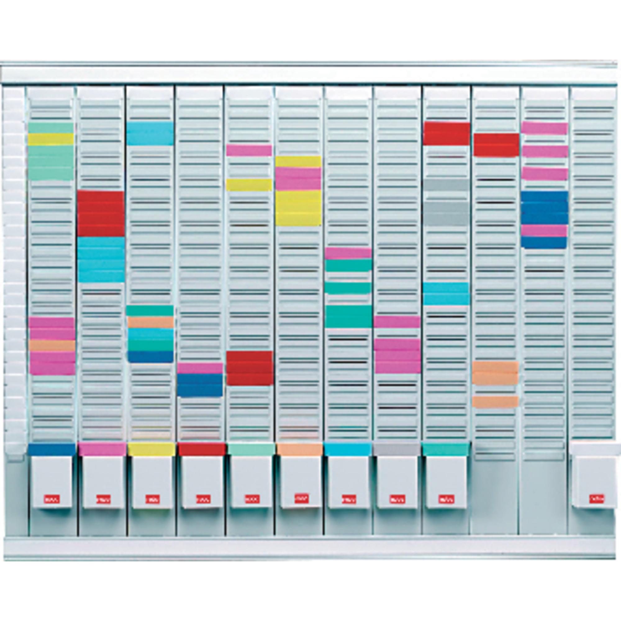 Nobo® T-Kartentafel 80 x 66 cm (B x H) 32 Planungsfelder