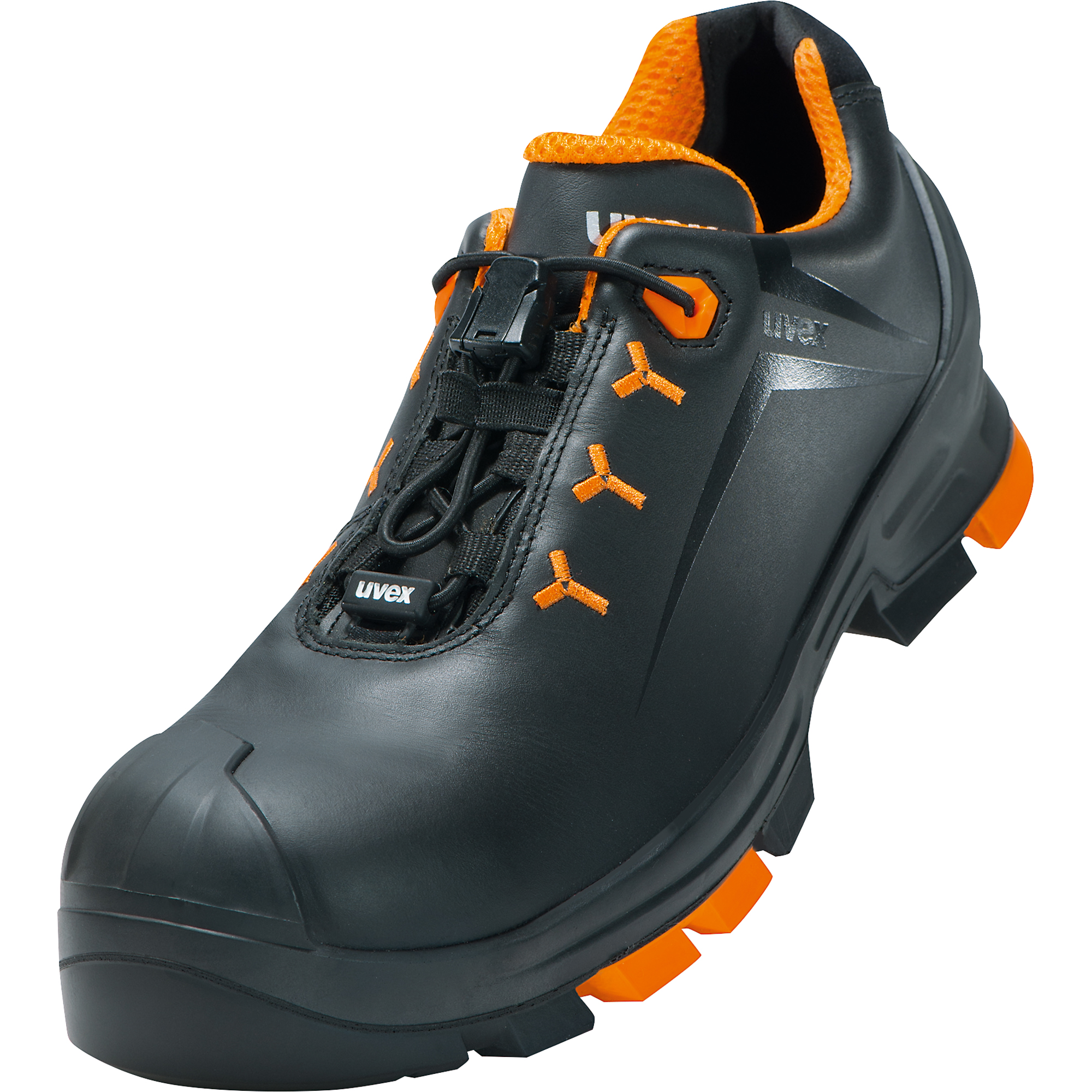uvex Sicherheitsschuhe uvex 2 42 S3 Leder schwarz/orange