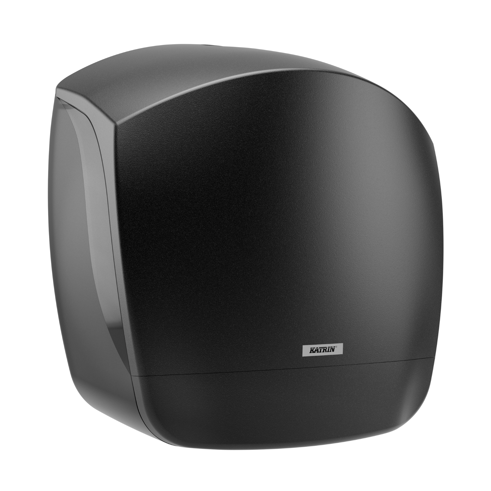 Katrin Toilettenpapierspender Gigant S Katrin Toilettenpapier Gigant S 2 Großrolle 2504 Großrolle 23,9 x 24,5 x 15,1 cm (B x H x T) Kunststoff schwarz