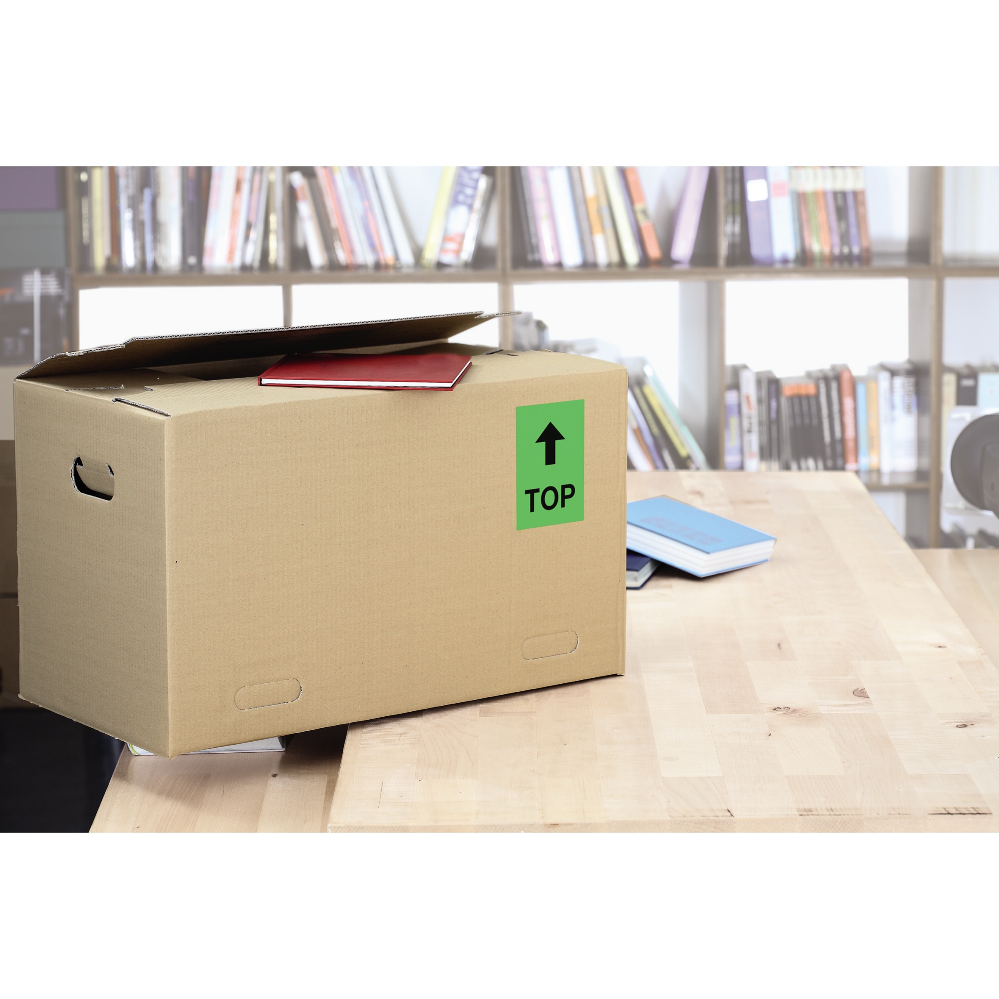 HERMA Universaletikett 210 x 297 mm (B x H) nicht wieder ablösbar Papier grün 100 Etik./Pack.