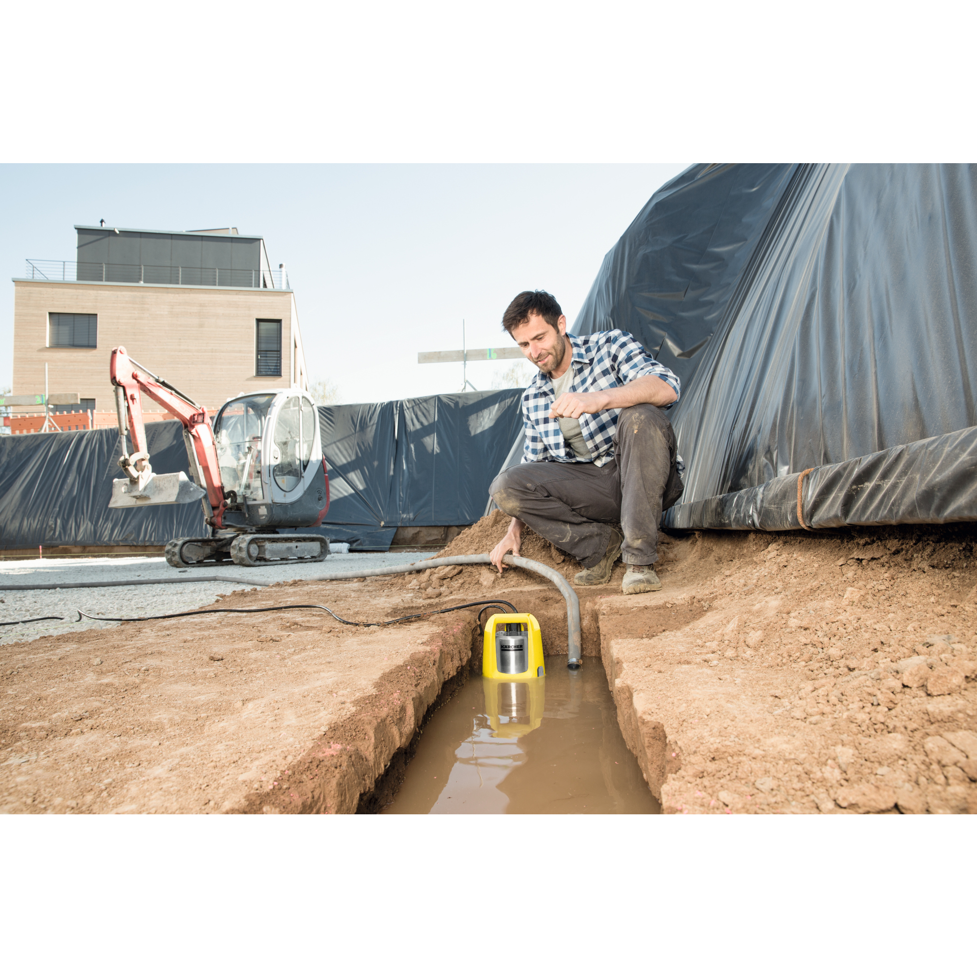 Kärcher Wasserpumpe SP 22.000 Schmutzwasser 0,8bar 22.000l/h Netzbetrieb