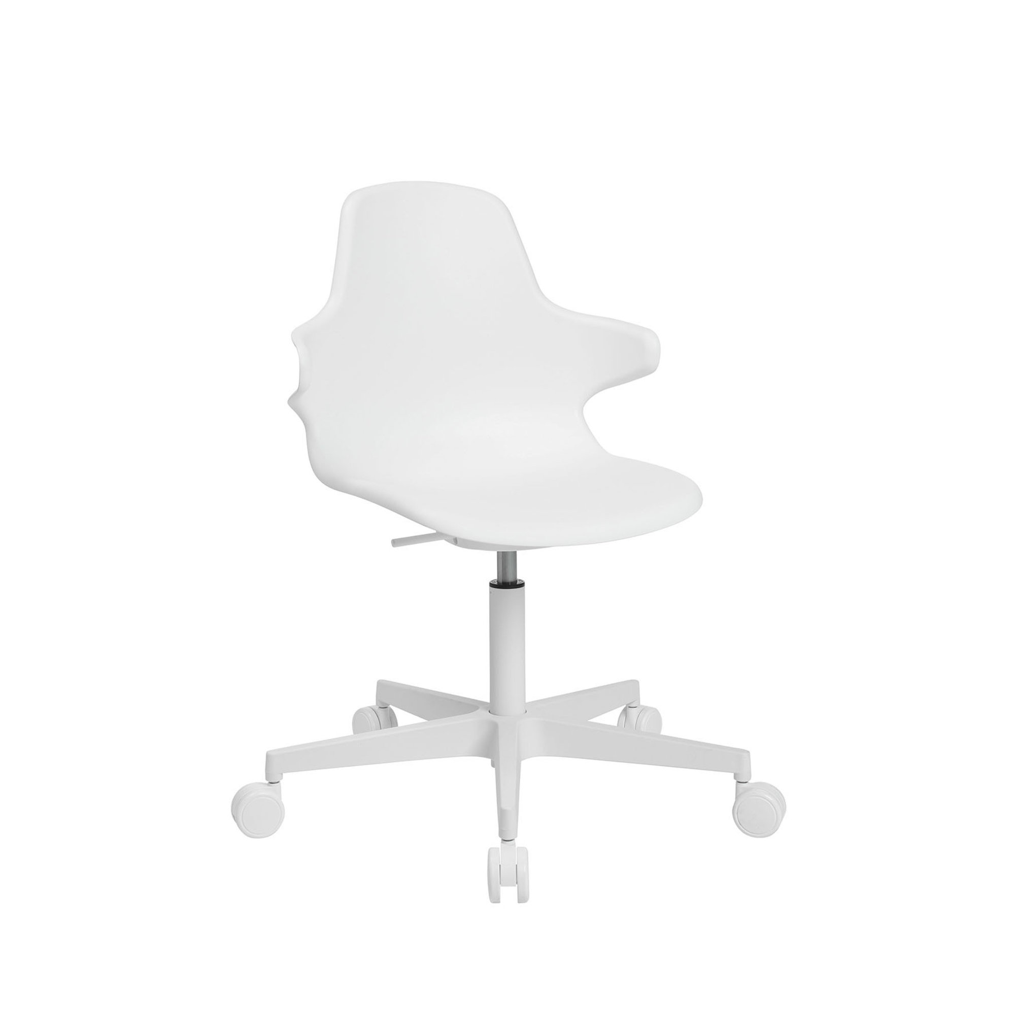 TOPSTAR Bürodrehstuhl Sitness Life 20 44-57cm Rolle hart gebremst (für Teppichboden) optionales Zubehör: Rolle weich gebremst (für Hartboden) 6990W Polyamid weiß