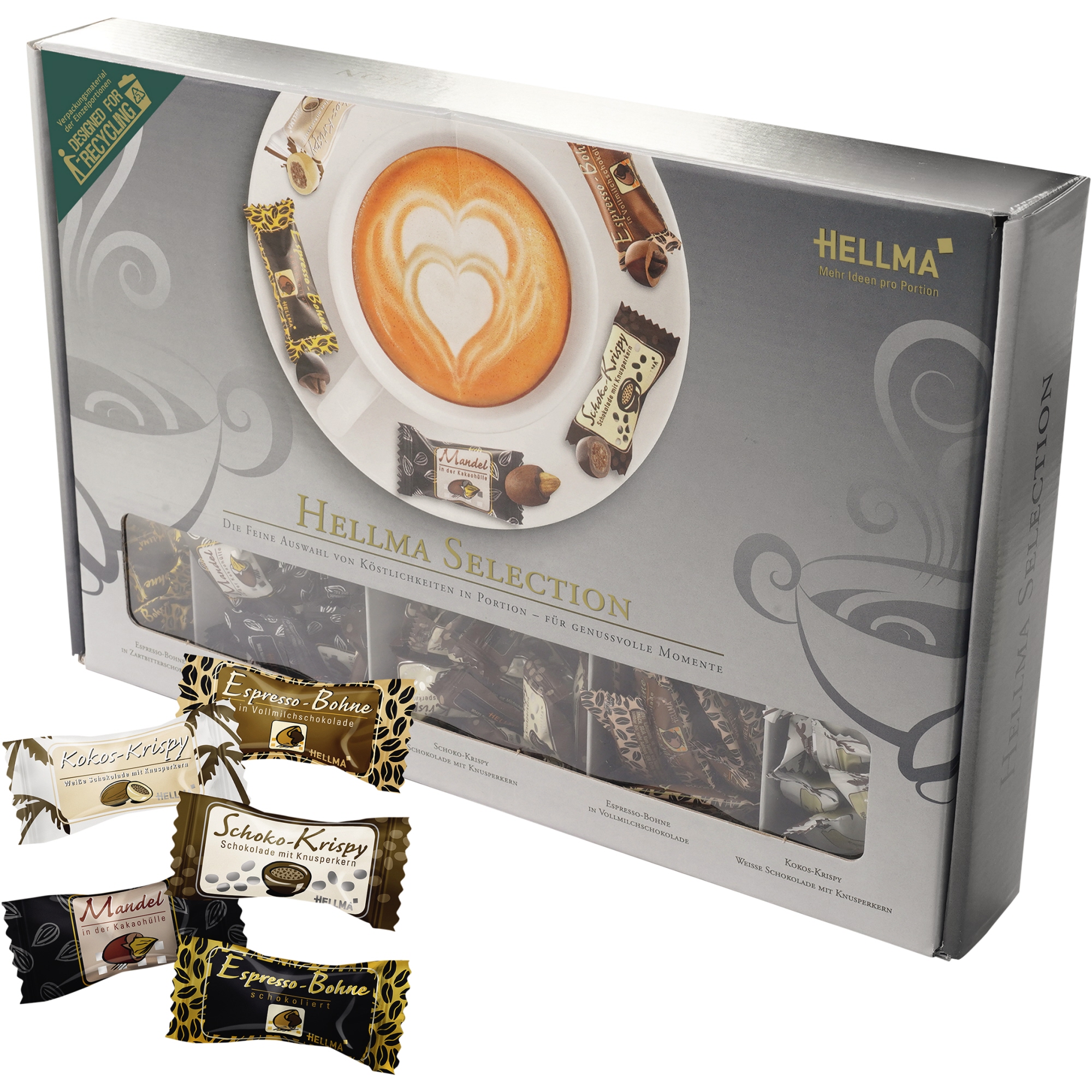 Hellma Gebäckmischung Selection 200 x 1,5 g/Pack.
