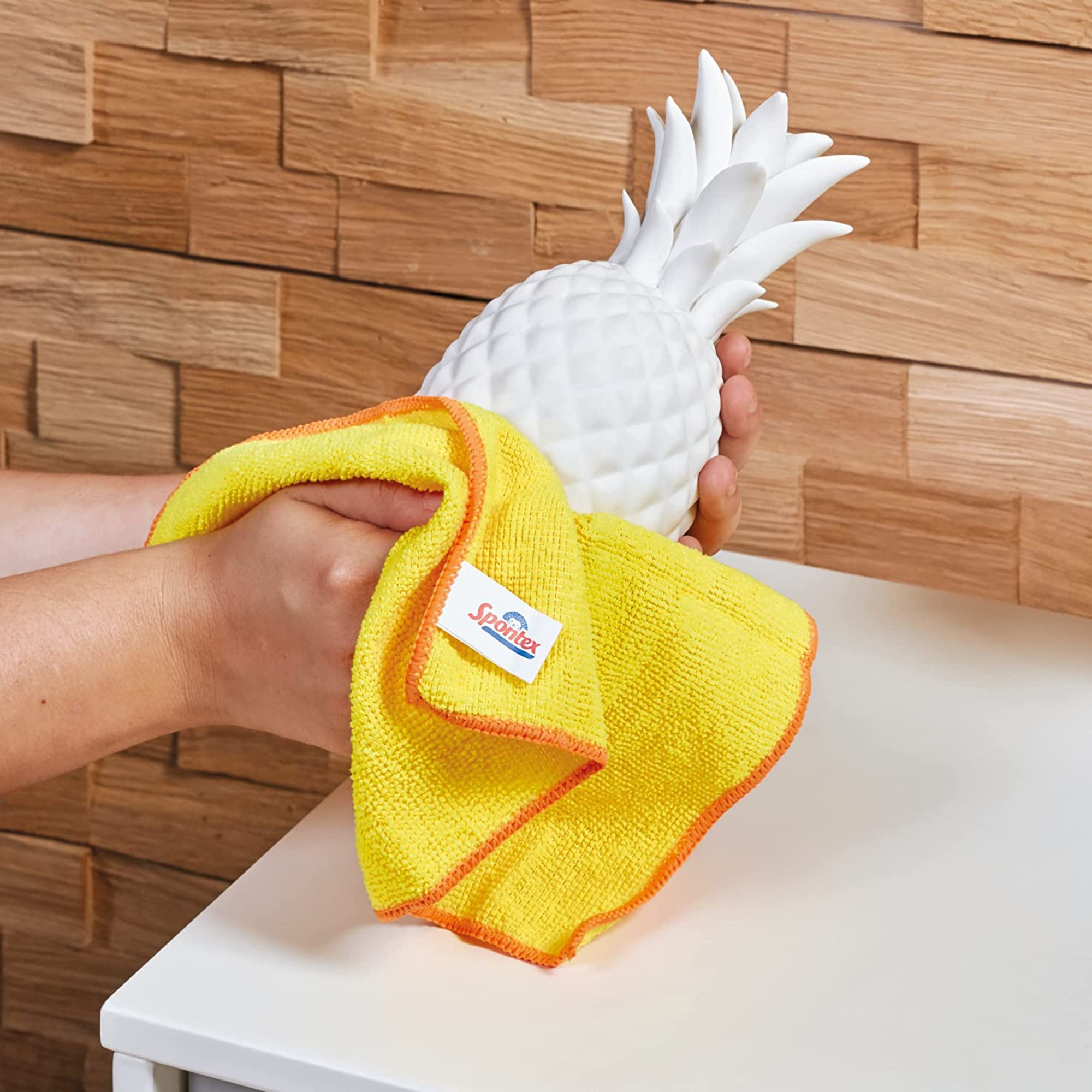 Spontex Microfasertücher Microfibre Collection 30 x 30 cm (B x L) 85 % Polyester, 15 % Polyamide farbig sortiert (freie Farbauswahl nicht möglich) 10 St./Pack.
