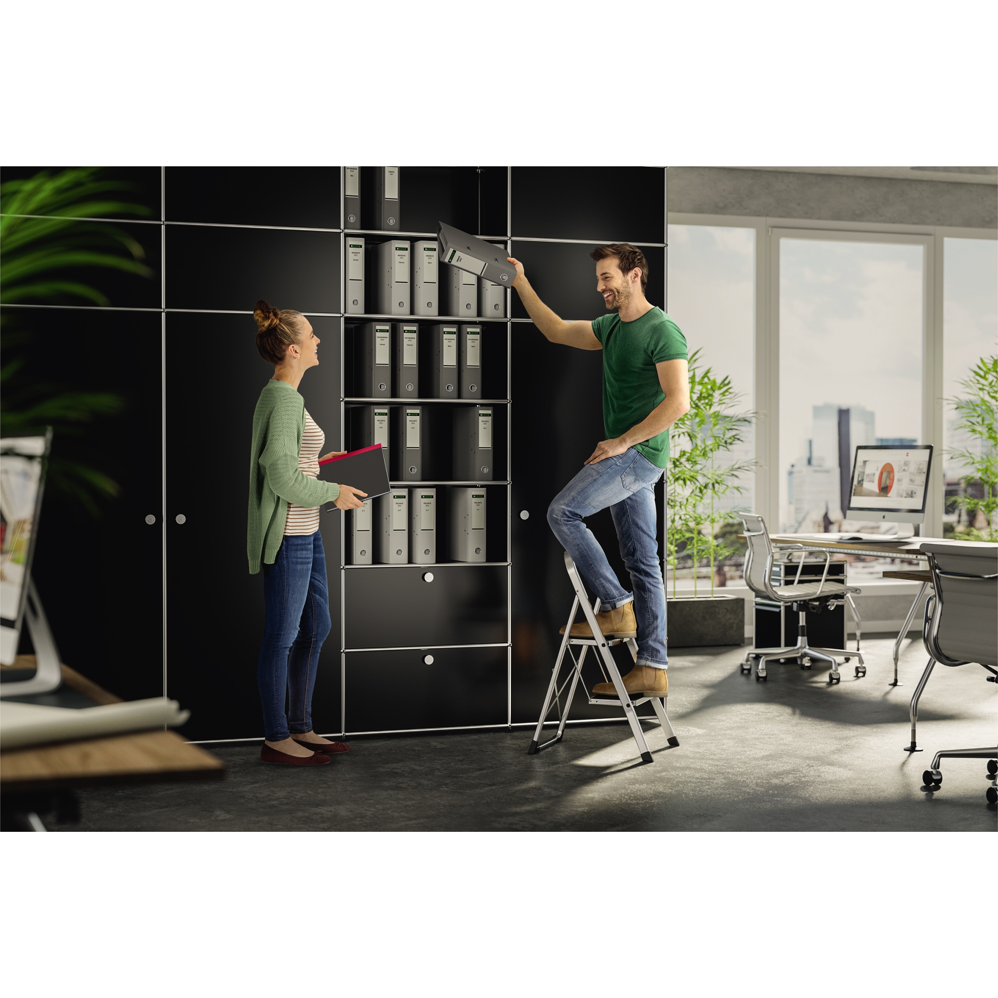 Hailo Klapptritt K70 StandardLine 2,47m alu 2 Stufen