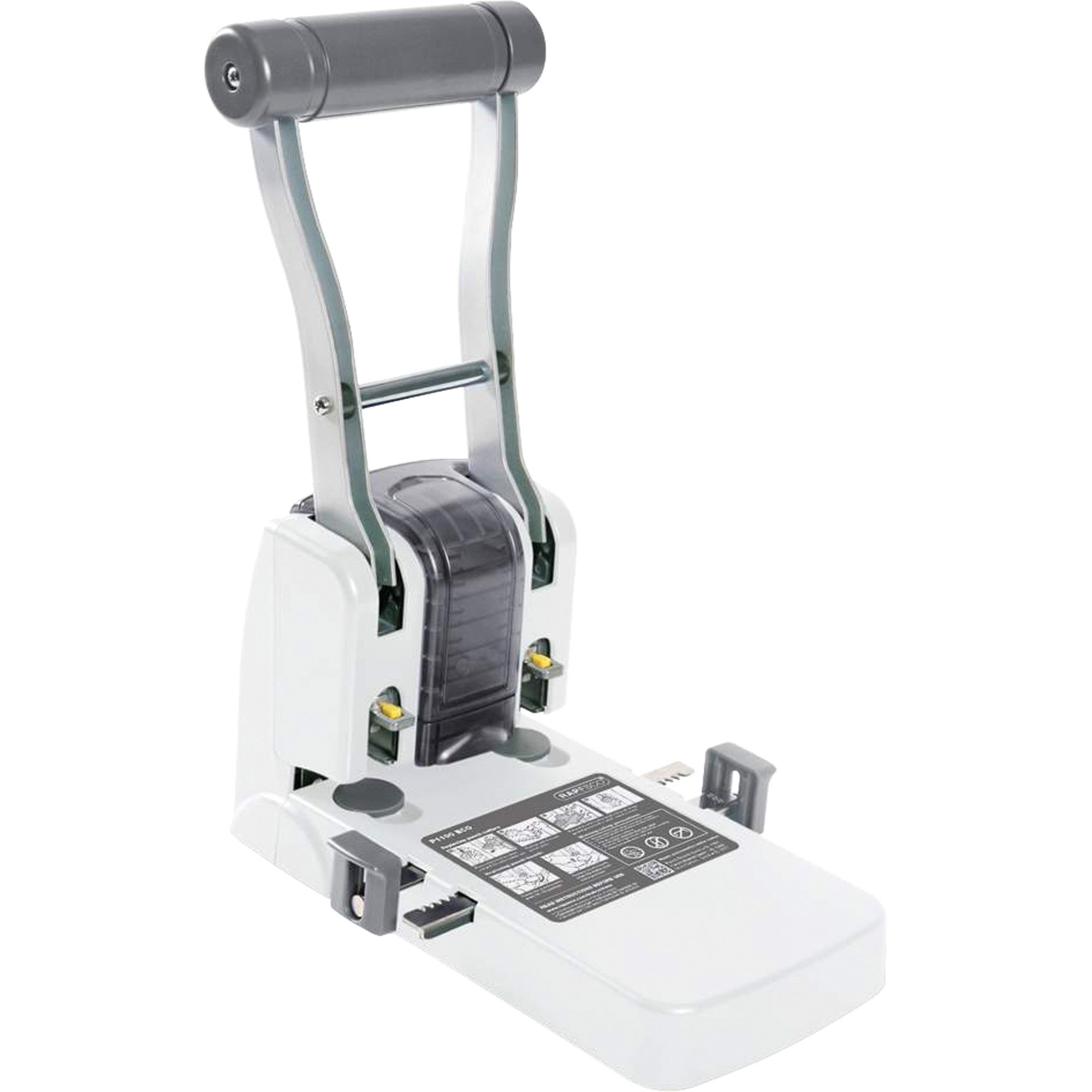 RAPESCO Blocklocher ECO P1100 19 x 17,6 x 28 cm (B x H x T) 100 Bl. (80 g/m²) Metall/ABS Kunststoff weiß