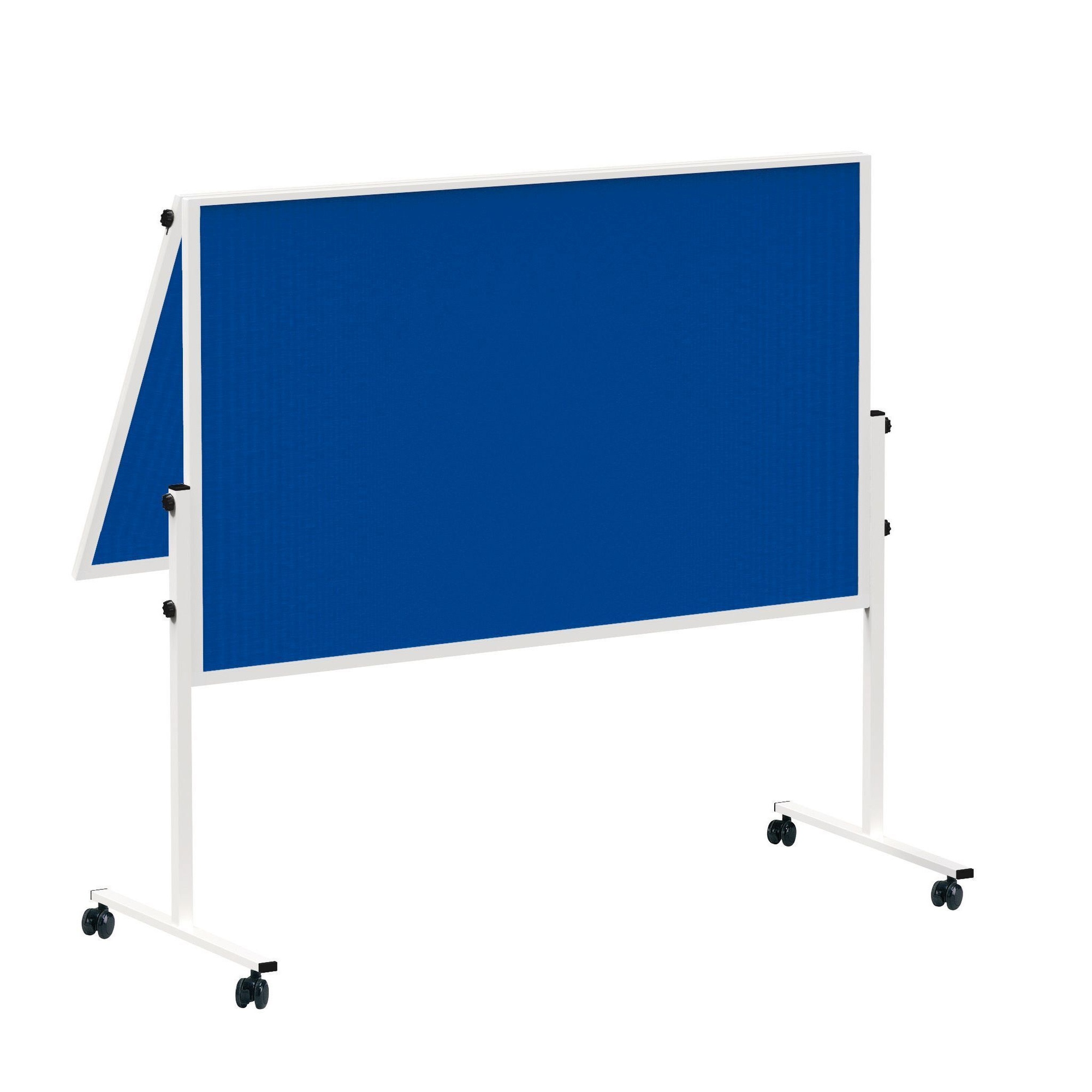 MAUL Moderationstafel MAULsolid Maße der Oberfläche: 120 x 150 cm (B x H) Filz blau