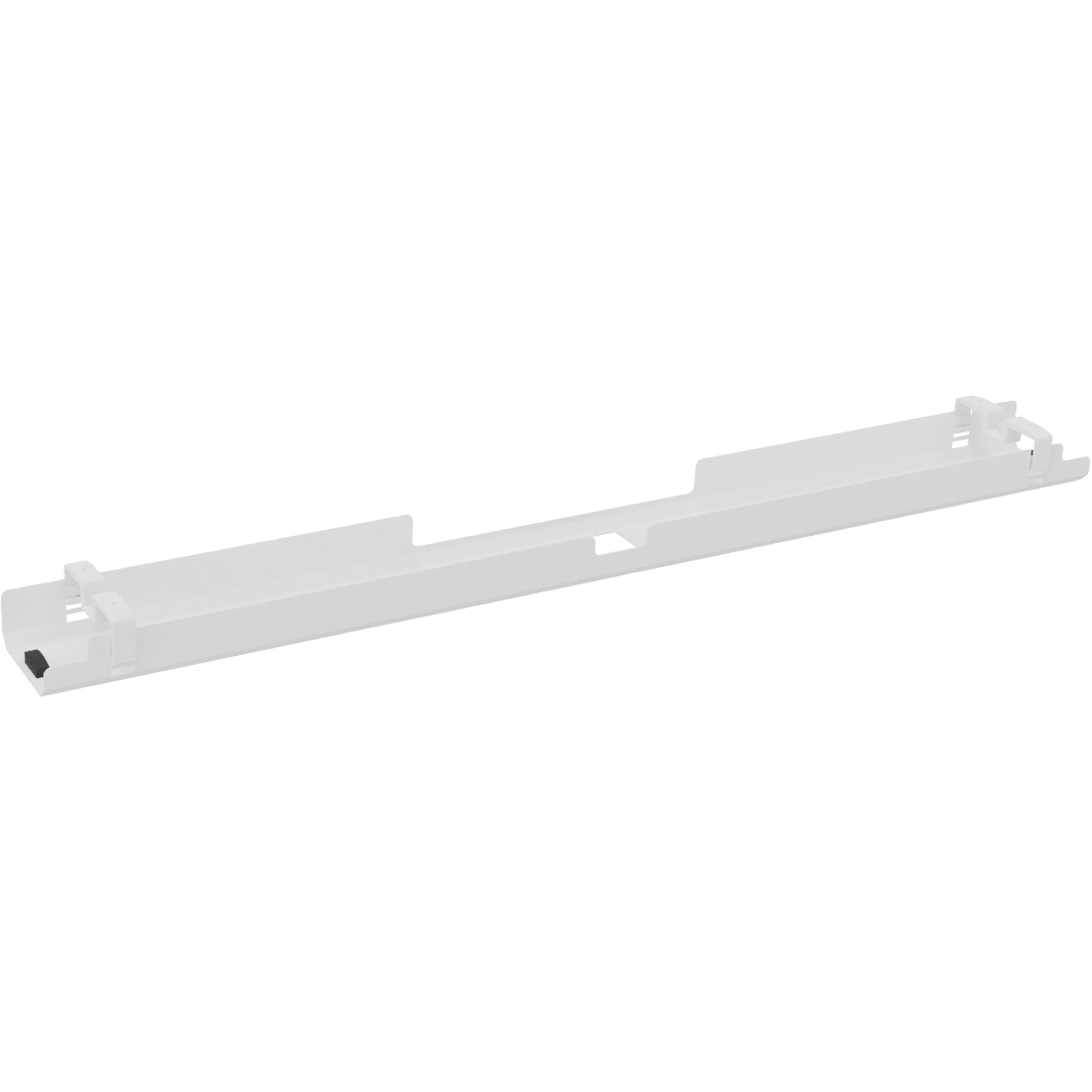 Kabelkanal all in one 1.600 x 130/150 x 160 mm (B x H x T) Metall verkehrsweiß