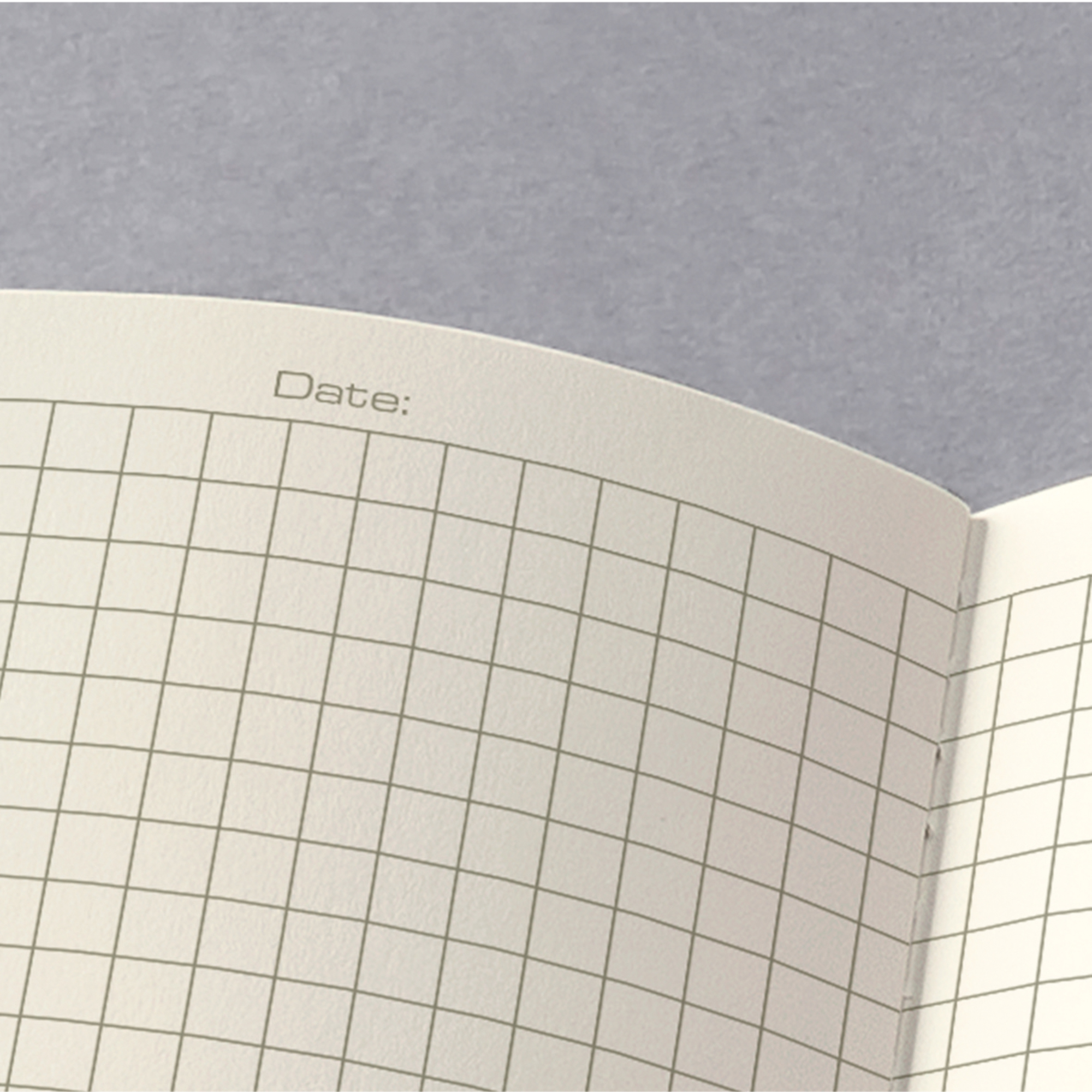 SIGEL Notizbuch Conceptum ca. DIN A6 kariert schwarz 32 Bl.
