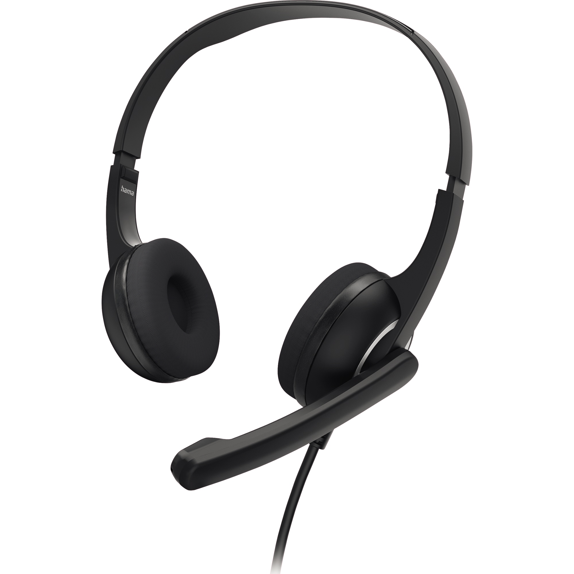Hama Headset HS-P150 V2 3,5 mm Klinkenstecker schwarz/silber