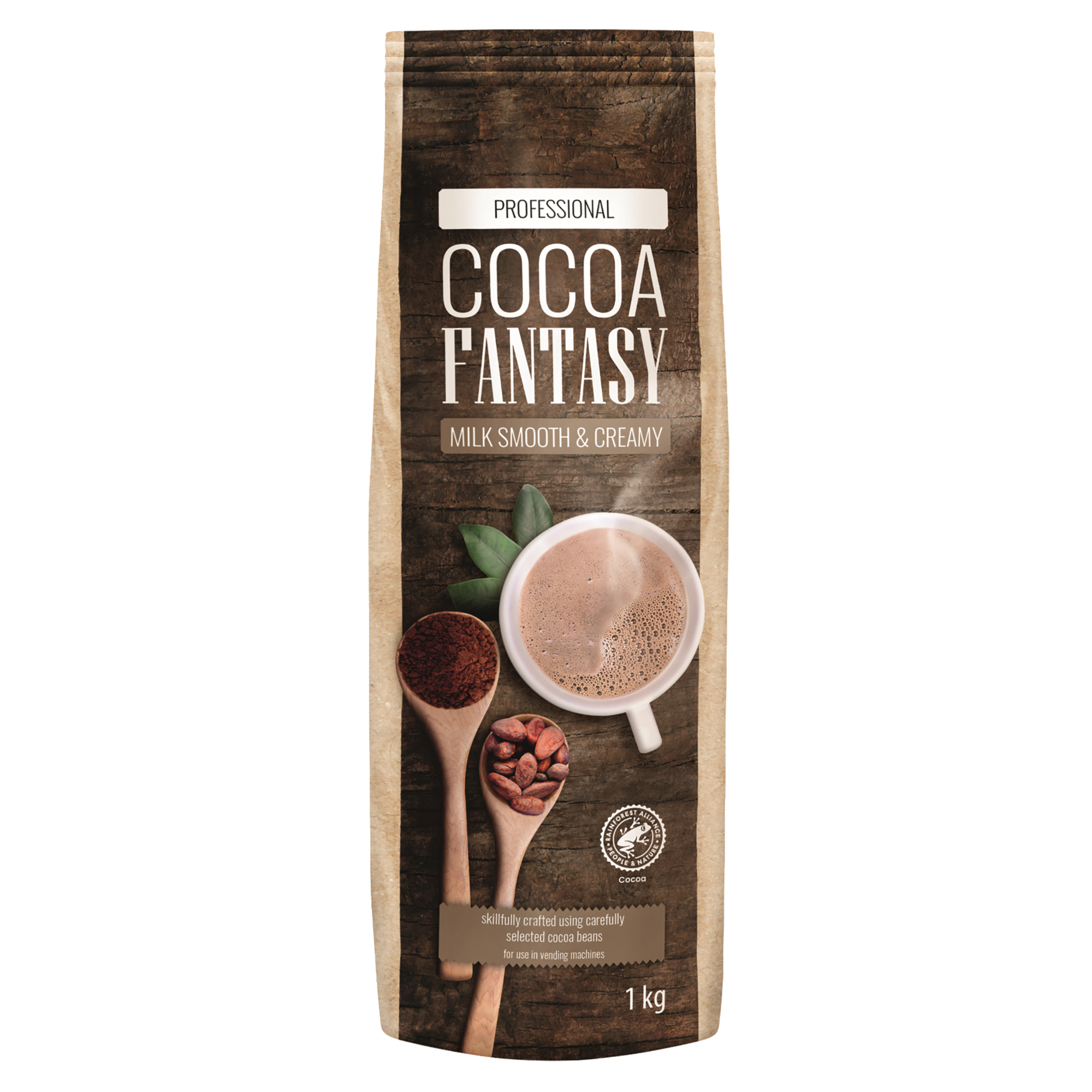 Cocoa Fantasy Getränkepulver Milk smooth & creamy Kakao 1.000 g/Pack.