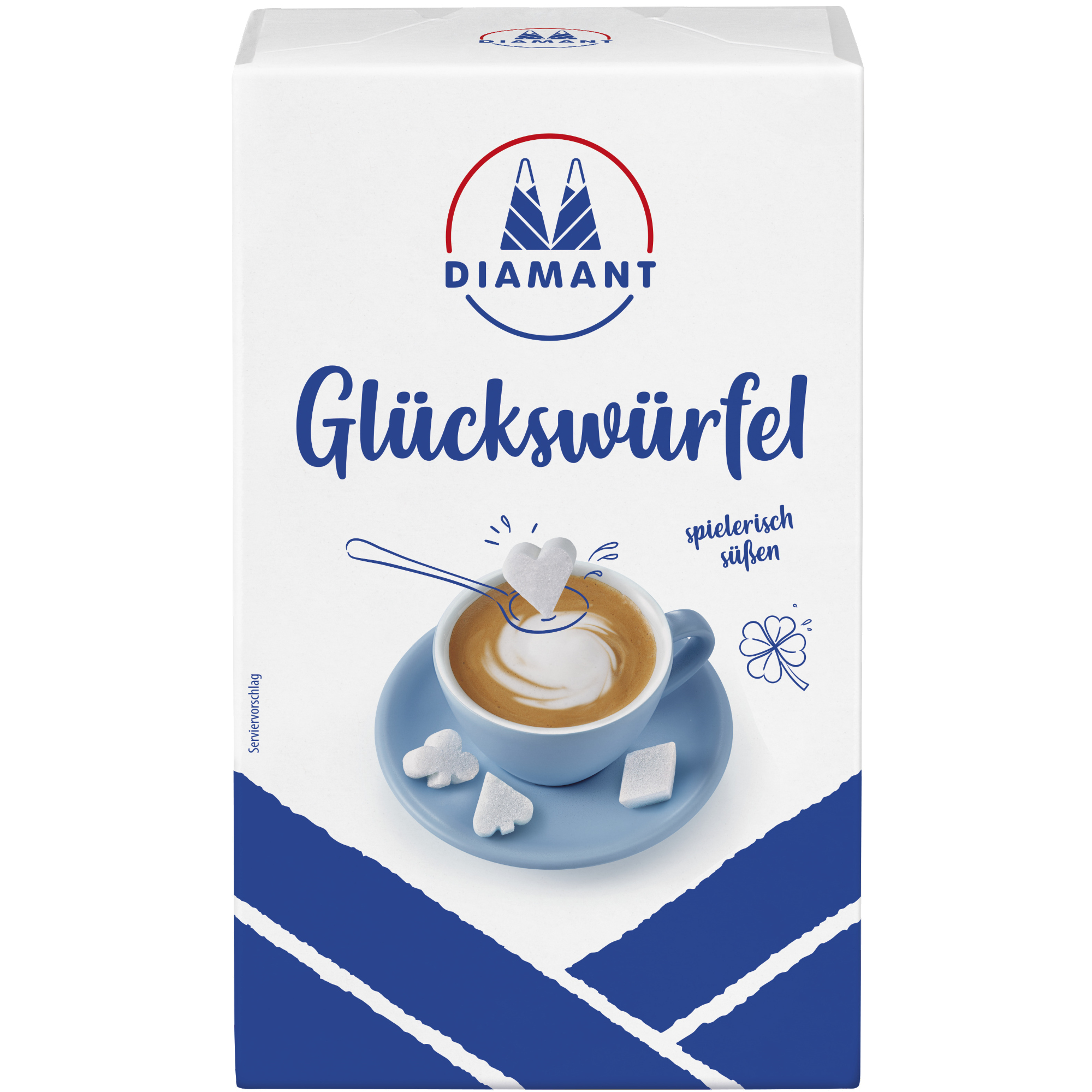 DIAMANT Würfelzucker Glückswürfel 500 g/Pack.
