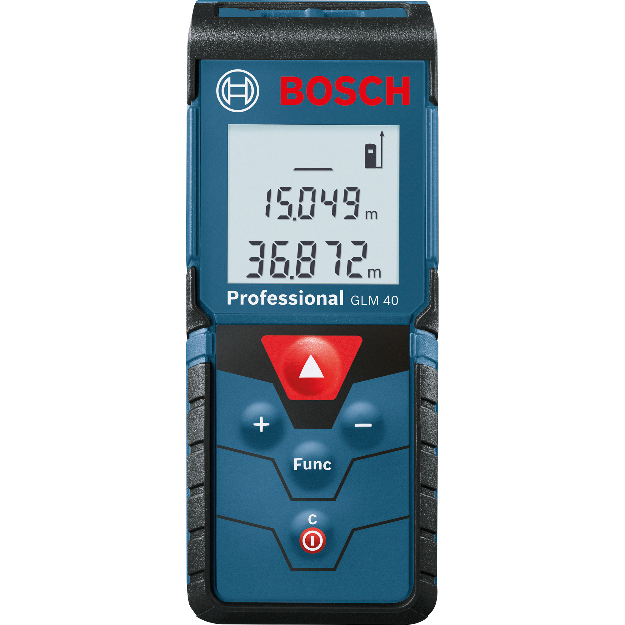 BOSCH Laser-Entfernungsmessgerät Professional GLM 40 41 x 24 x 105 mm (B x H x T) 0,15-40m Laserklasse 2 90g