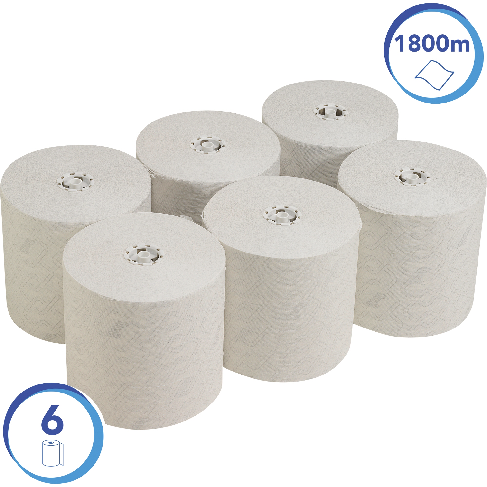 Scott® Handtuchrolle Control™ EXTRA STRONG 19,8 cm x 300 m (B x L) Airflex™ weiß 6 Rl./Pack.