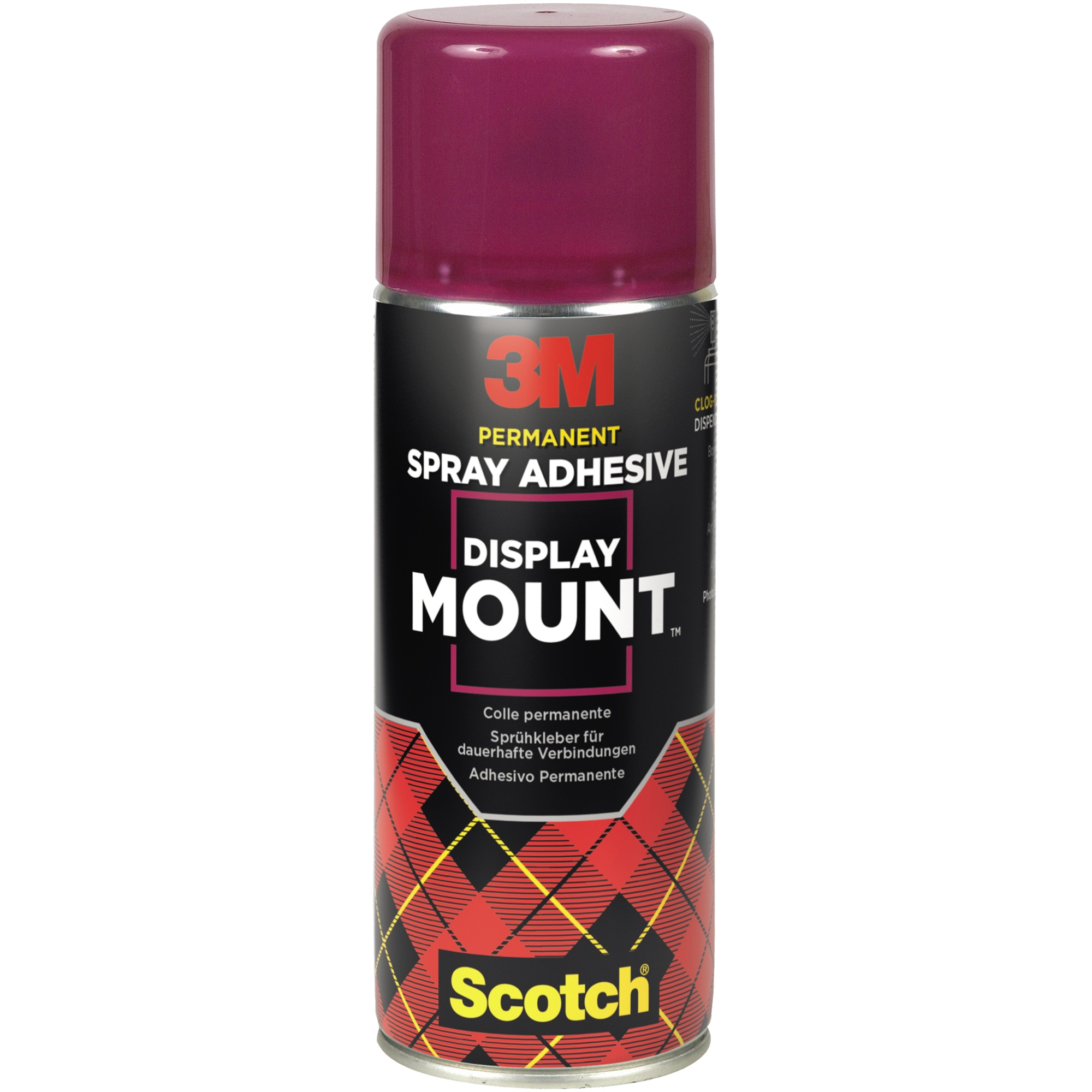 Scotch® Sprühkleber Display Mount mit Lösungsmittel nicht wieder ablösbar 400ml