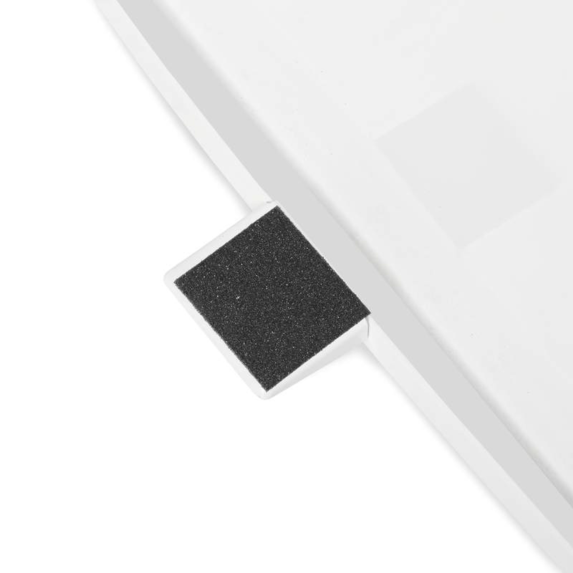 Rubbermaid Abfalleimer Defender 90l Stahl, verzinkt weiß 1 Sortierfach