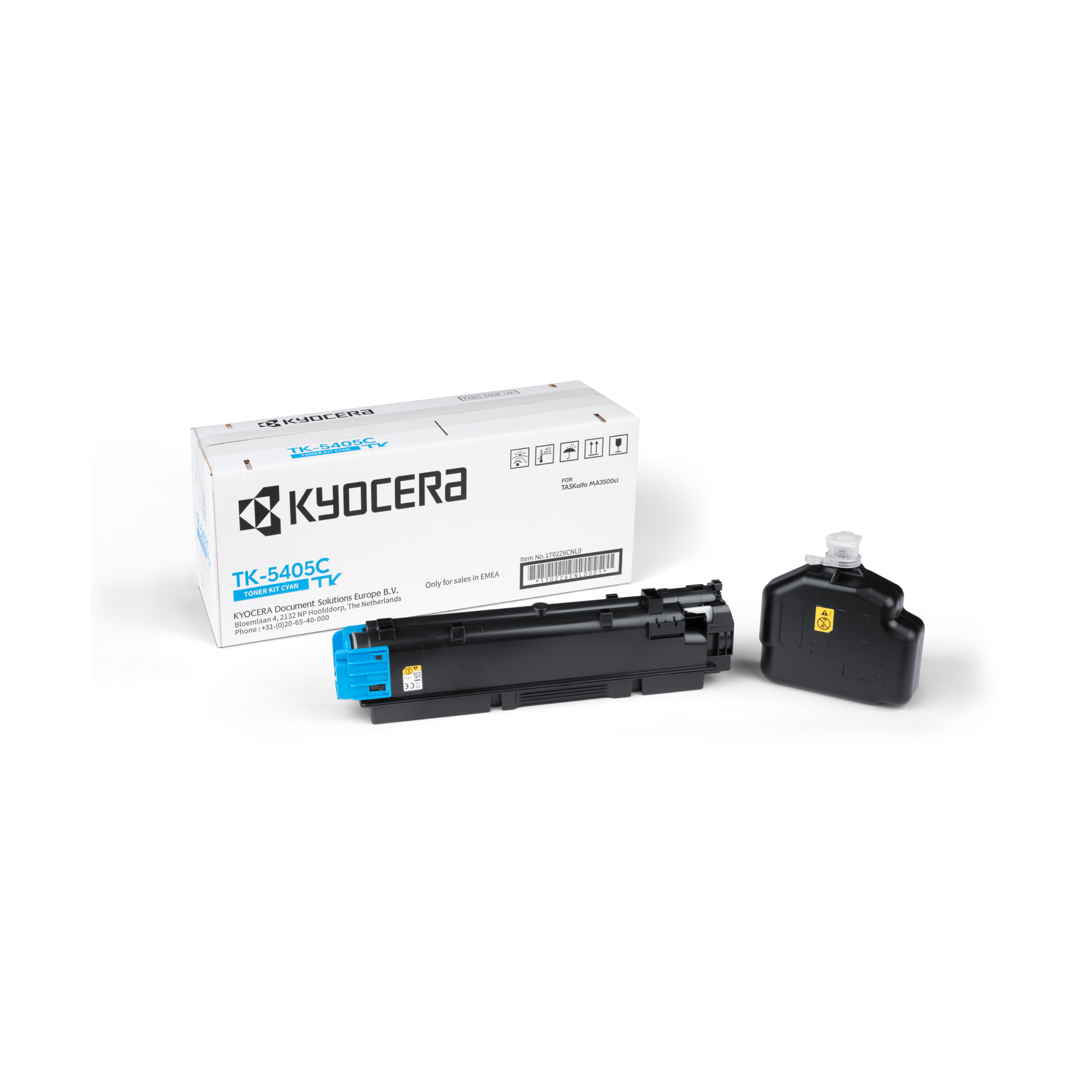 KYOCERA Toner Originalzubehör TK-5405C ca. 10.000 Seiten cyan