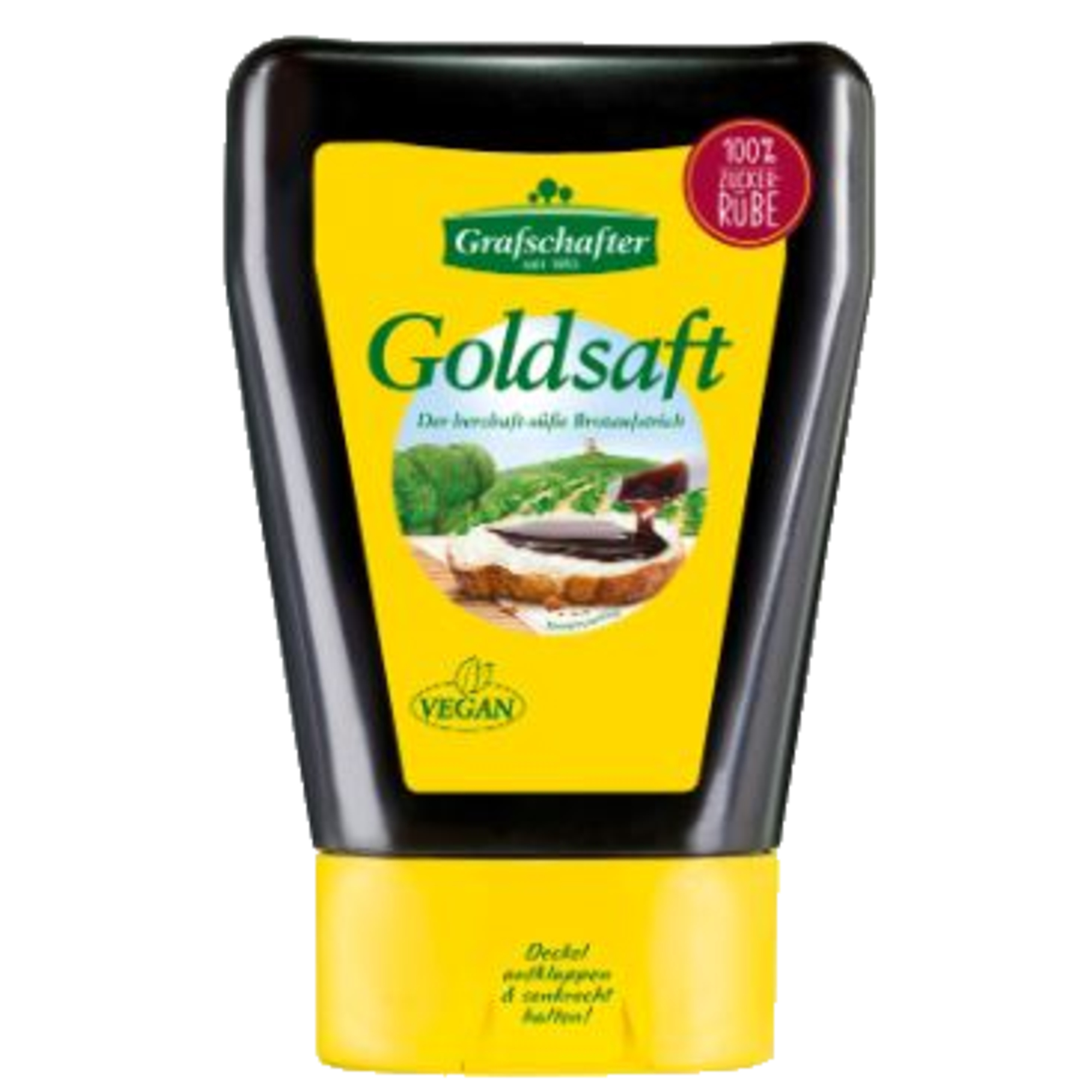 Grafschafter Brotaufstrich Goldsaft Zuckerrübensirup Spender 500 g/Pack.