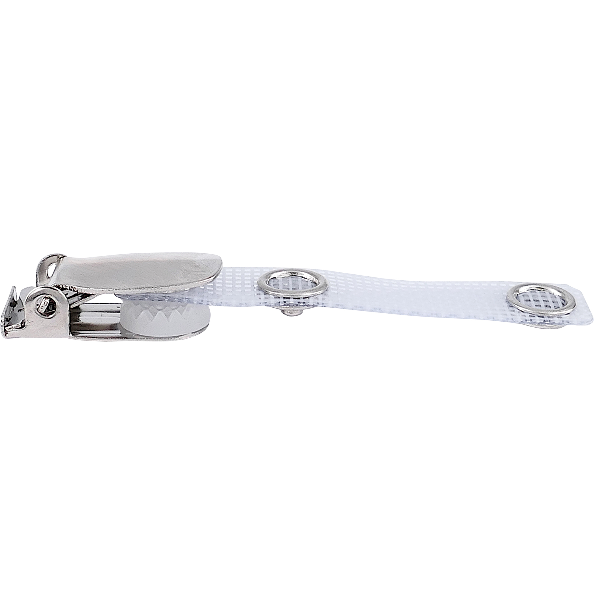 Ersatzclip Namensschild ID 16 Metall/Vinyl 25 St./Pack.
