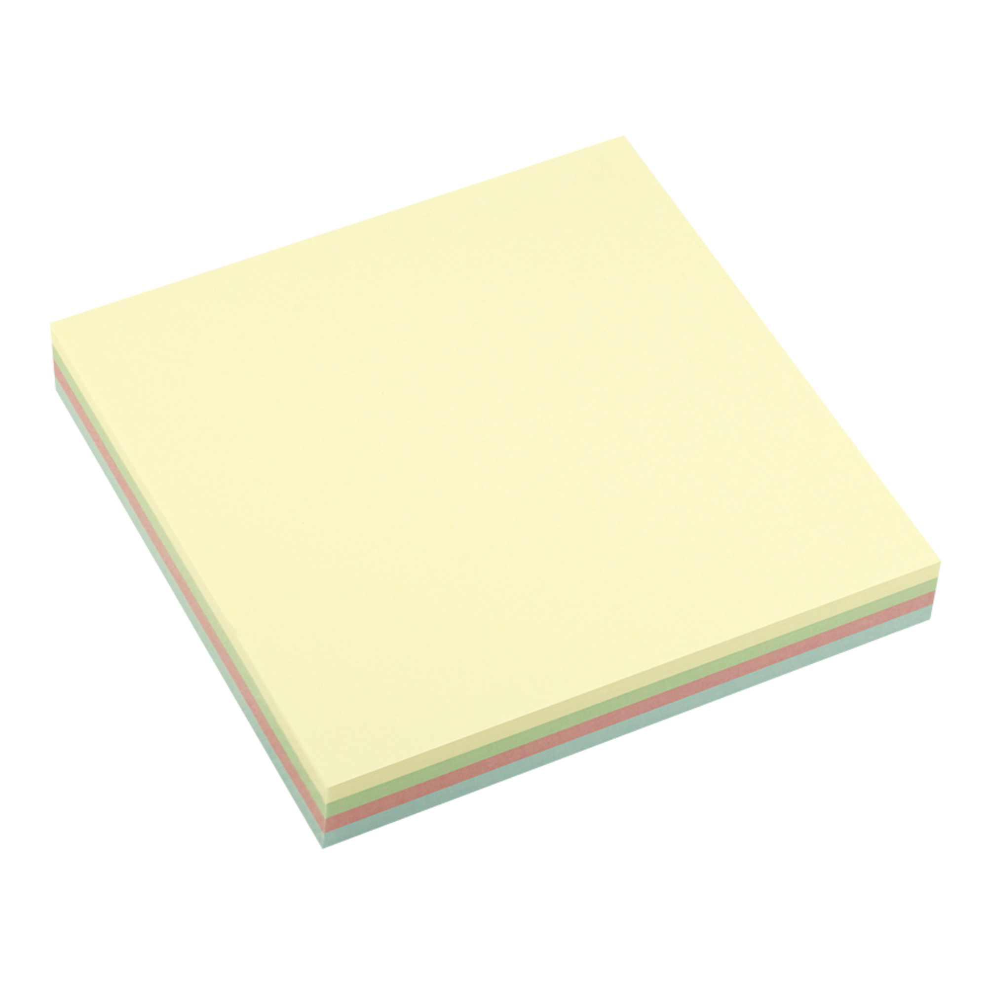 Info Haftnotiz 75 x 75 mm (B x H) je 25 x gelb, grün, rosa, blau 100 Bl.