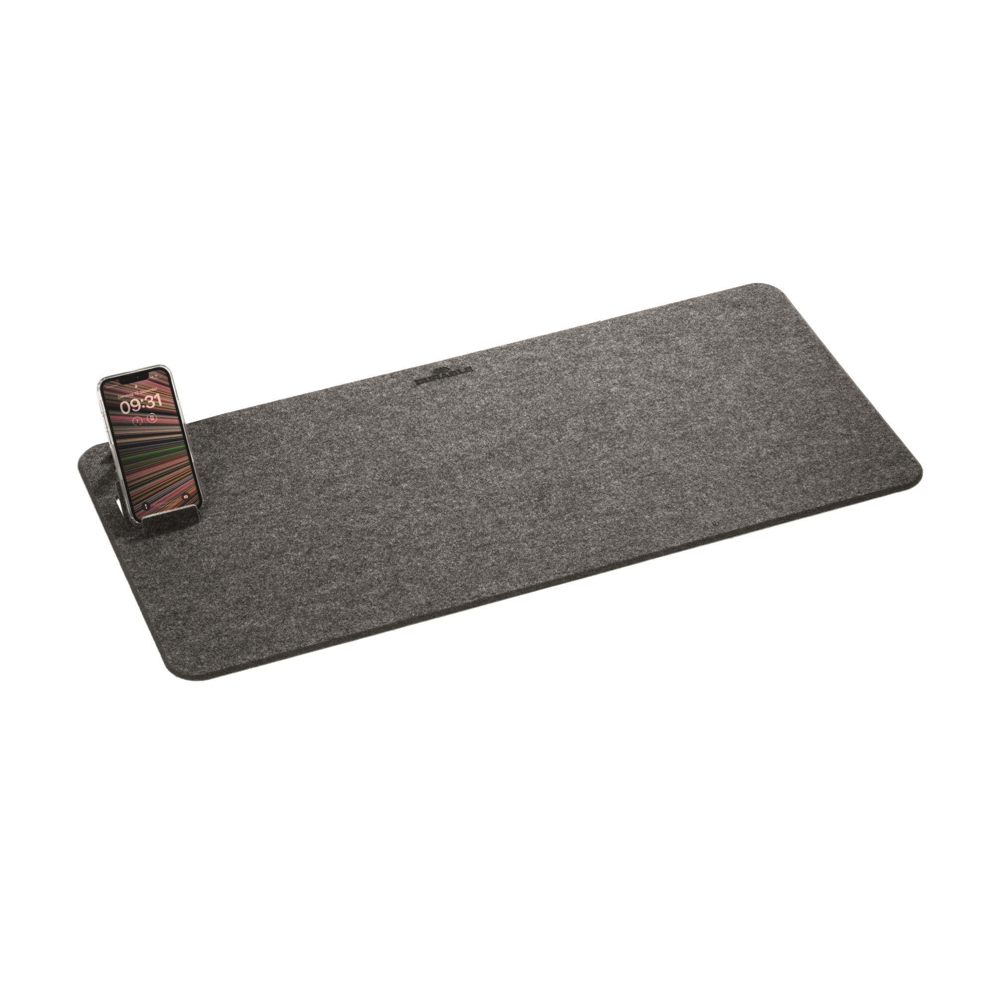 DURABLE Schreibunterlage EFFECT 70 x 33 cm (B x H) ohne Kalender PET-Filz, 60 % recycelt anthrazit