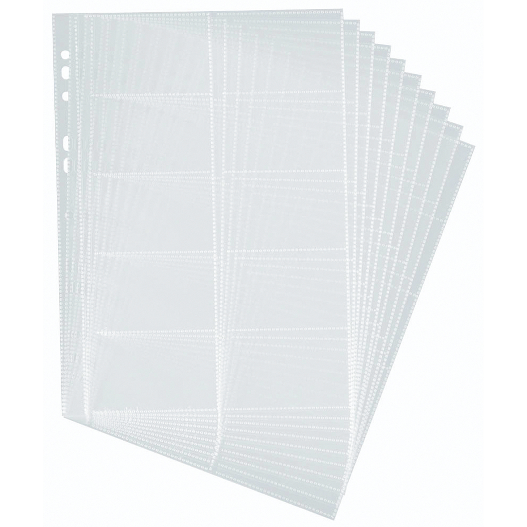 DURABLE Visitenkartenhülle Polypropylen transparent 10 St./Pack.