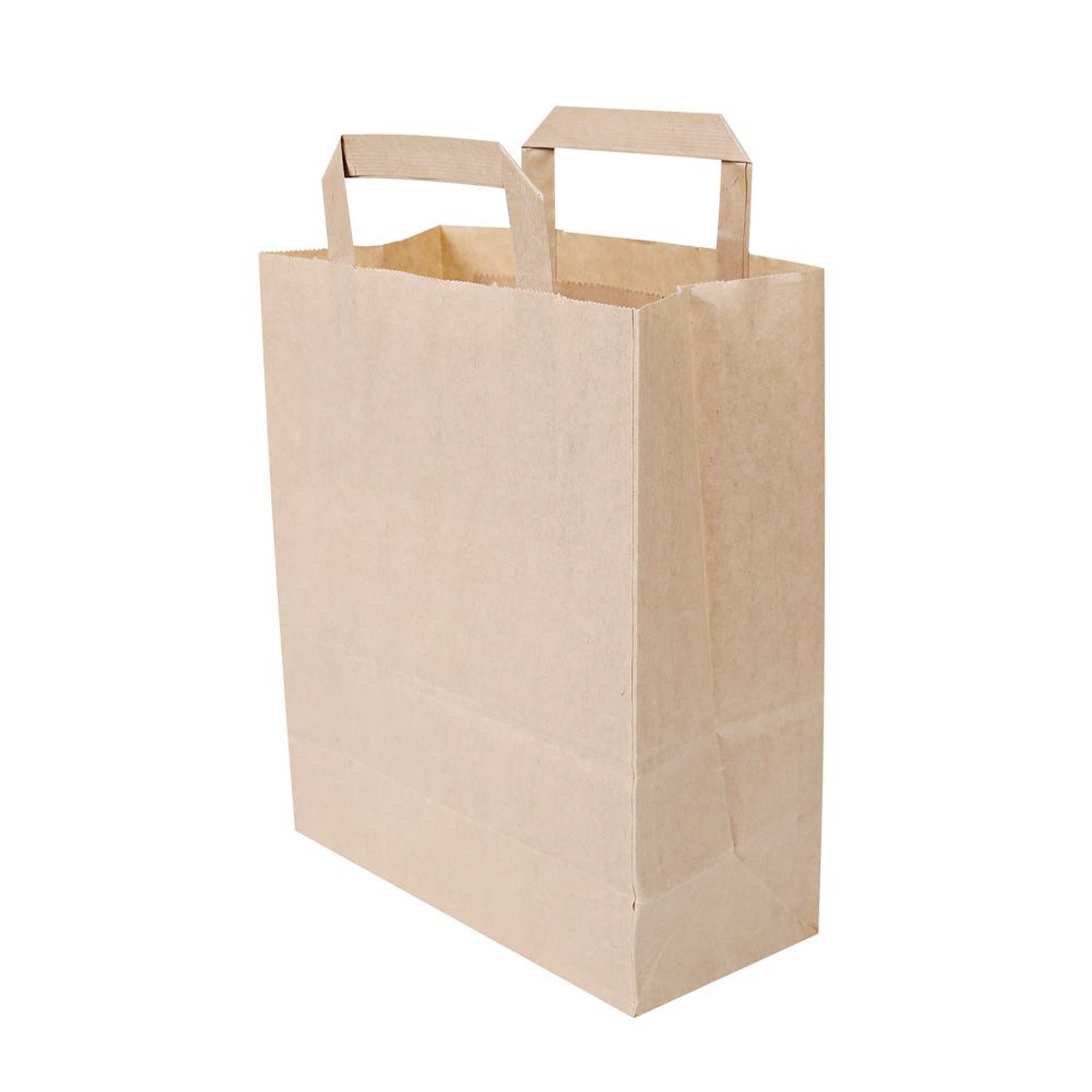 NATURE Star Tragetasche 22 x 11 x 28 cm (B x H x T) Kraftpapier braun 250 St./Pack.