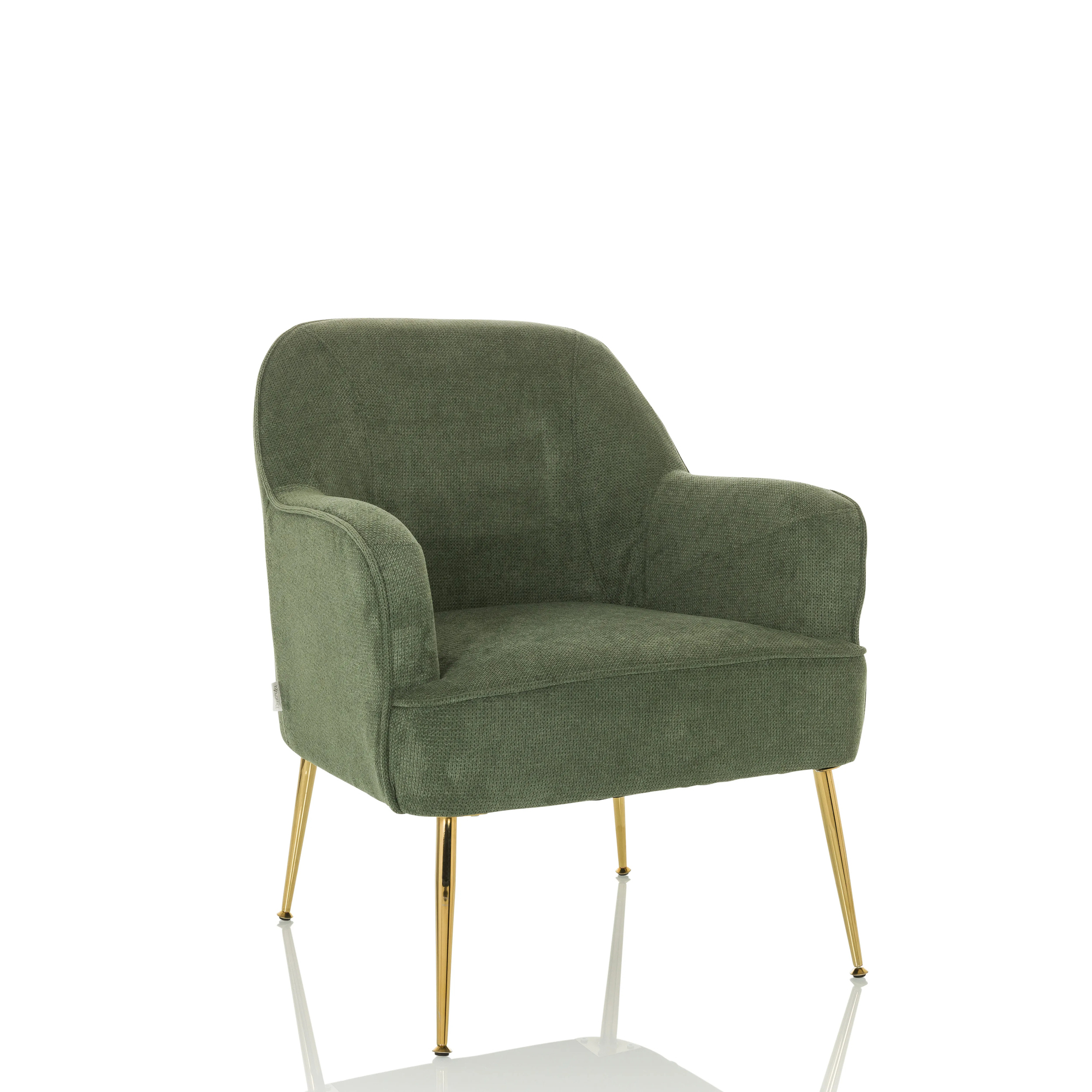 hjh OFFICE Sessel THASSOS 70 x 82 x 66 cm (B x H x T) grün