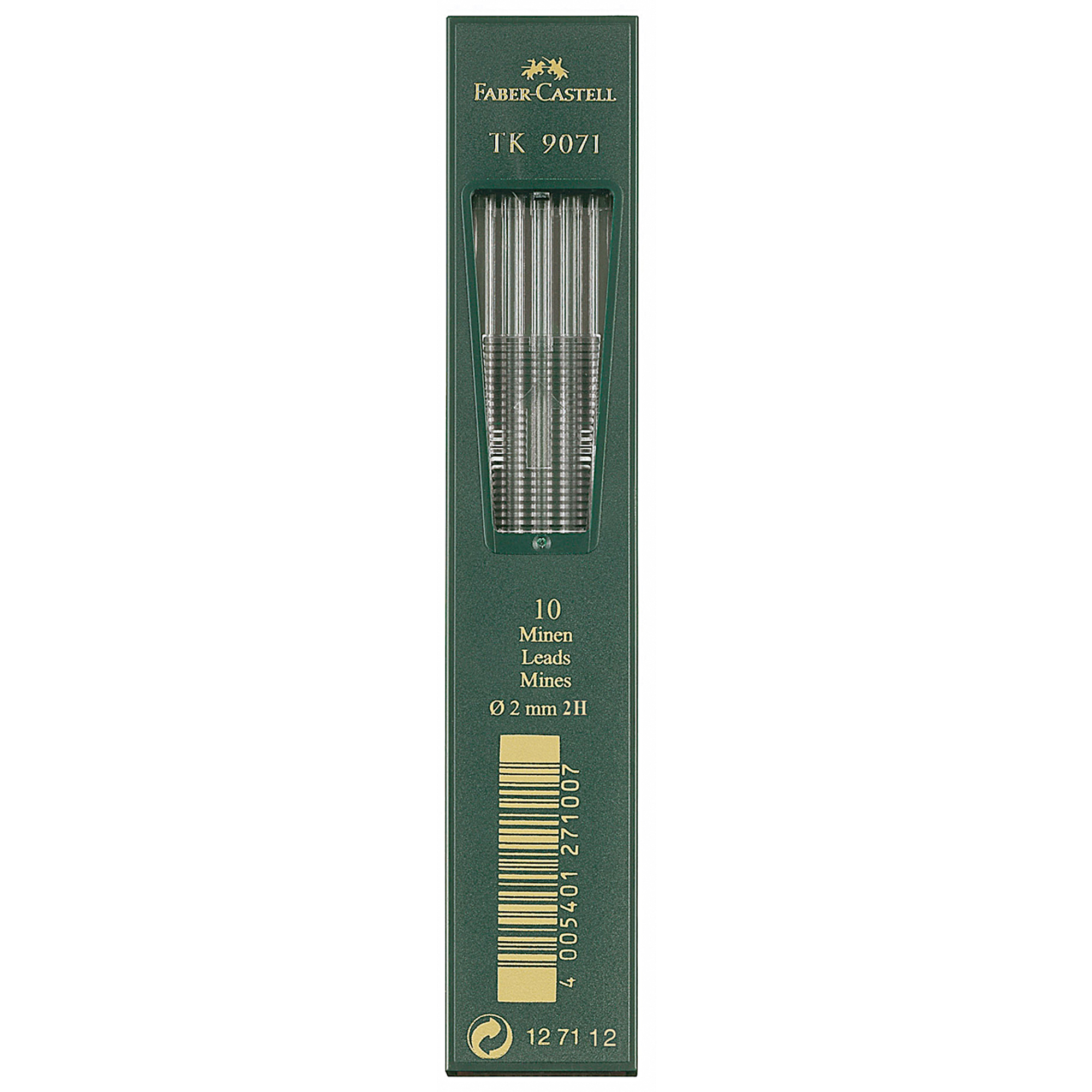 Faber-Castell Fallmine TK® 9071 2mm 3H 10 St./Pack.
