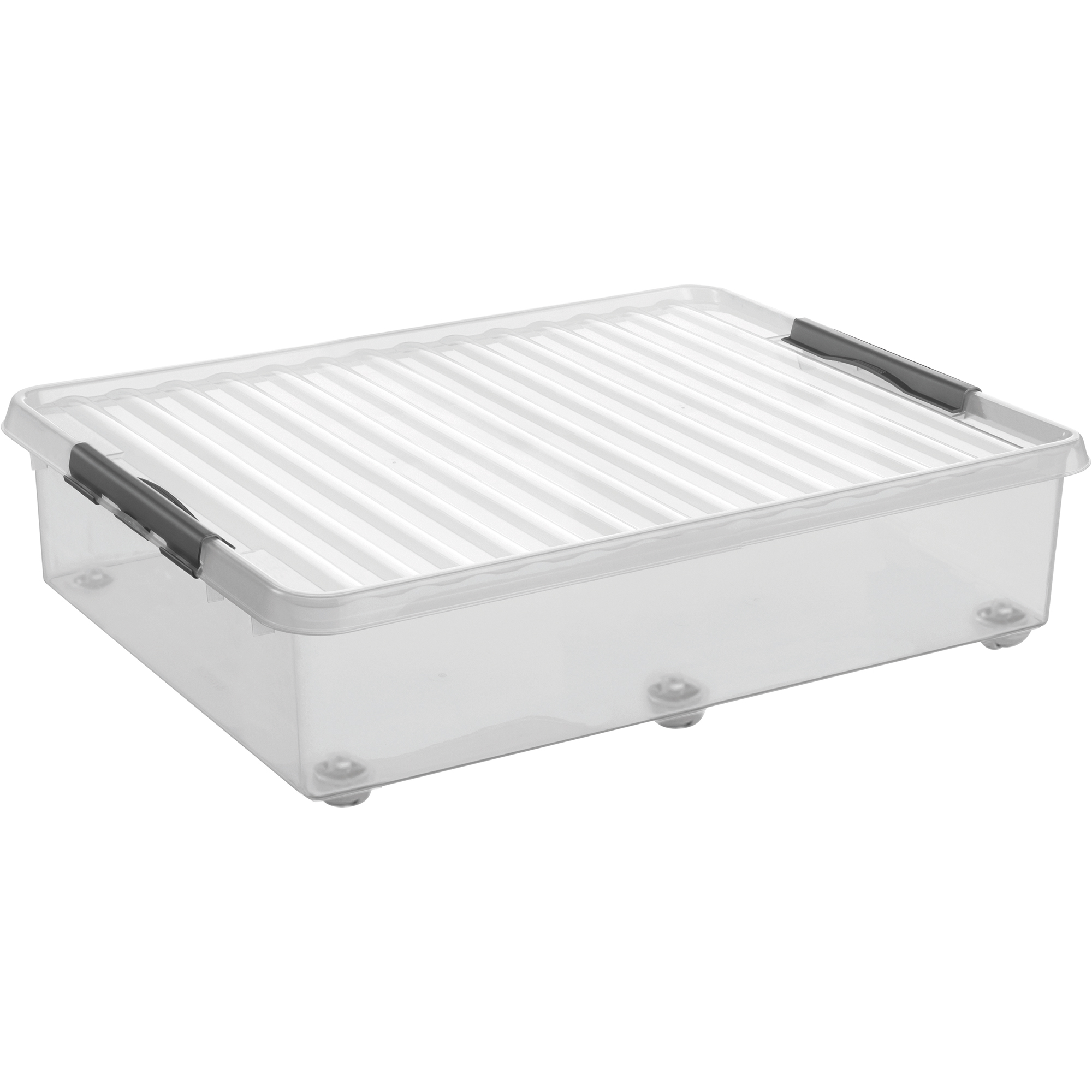 Sunware Aufbewahrungsbox Q-line 80 x 20 x 50 cm (B x H x T) 60l Kunststoff transparent