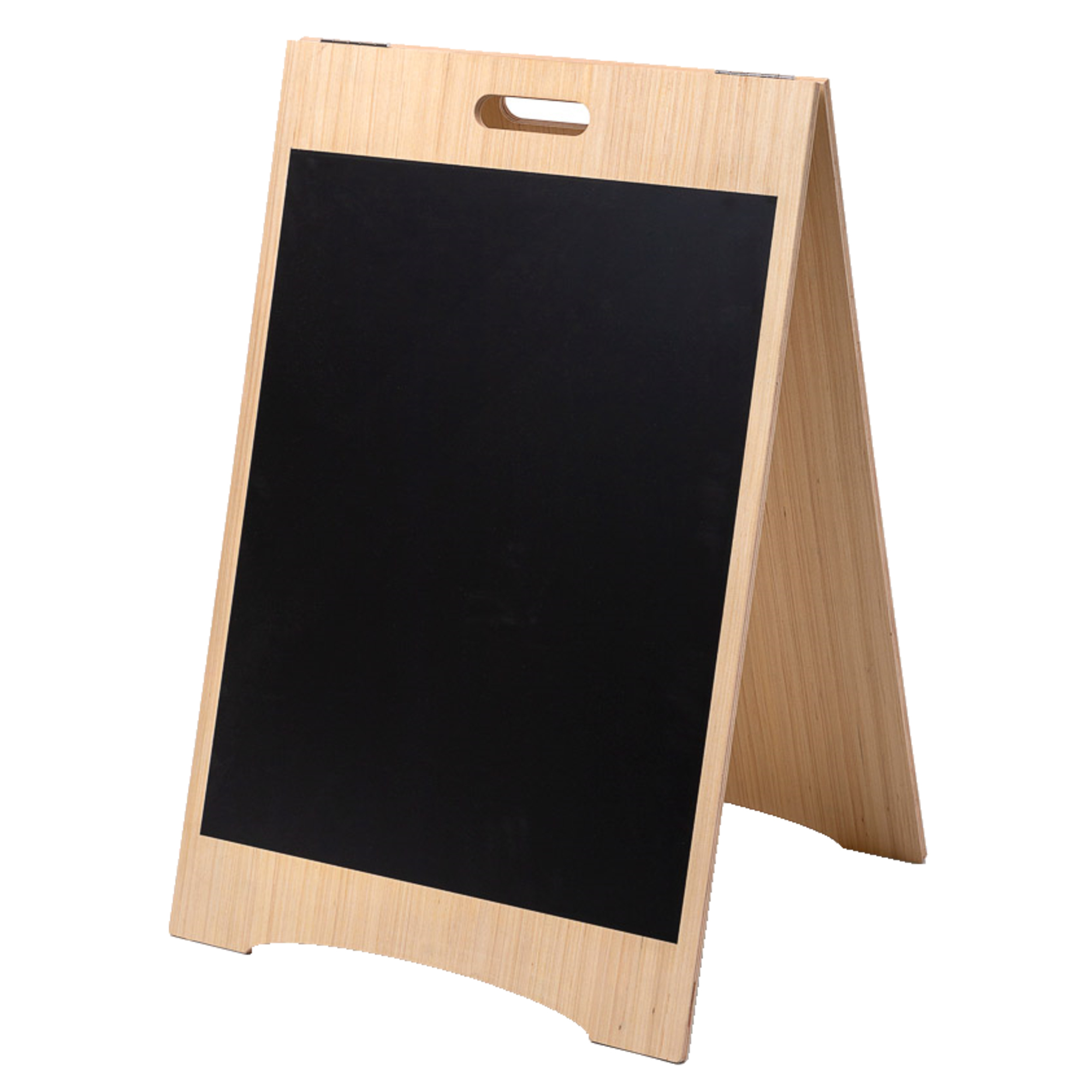 Showdown® Displays Kundenstopper Economy 55 x 82 x 51,5 cm (B x H x T) Holz braun