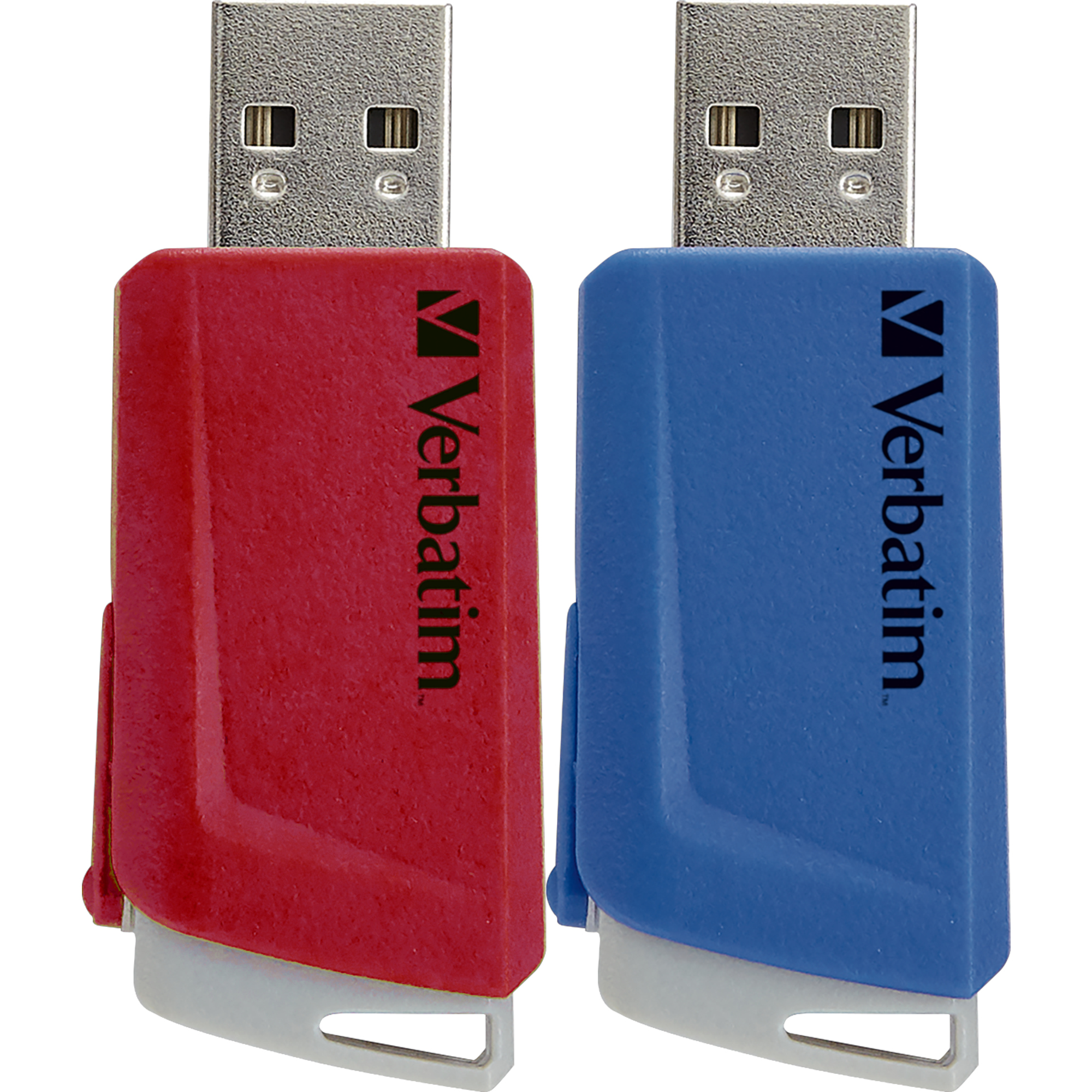 Verbatim USB-Stick Store `n` Click USB 3.2 Gen 1 32Gbyte rot, blau 2 St./Pack.
