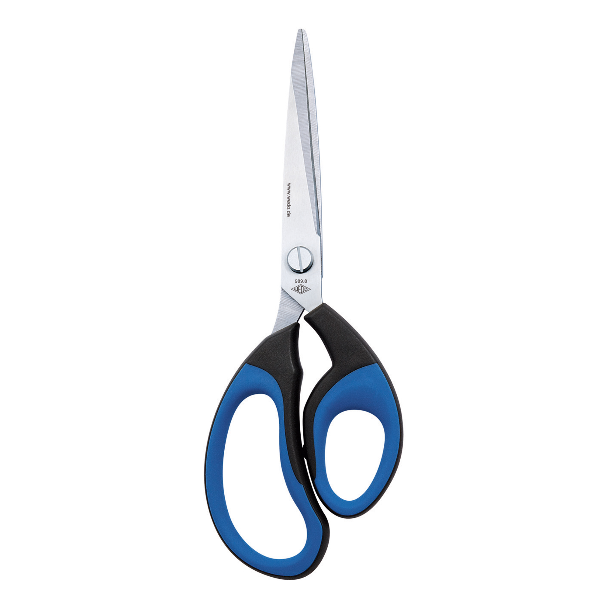 WEDO® Universalschere Soft Cut 210mm Links- und Rechtshänder Edelstahl schwarz/blau