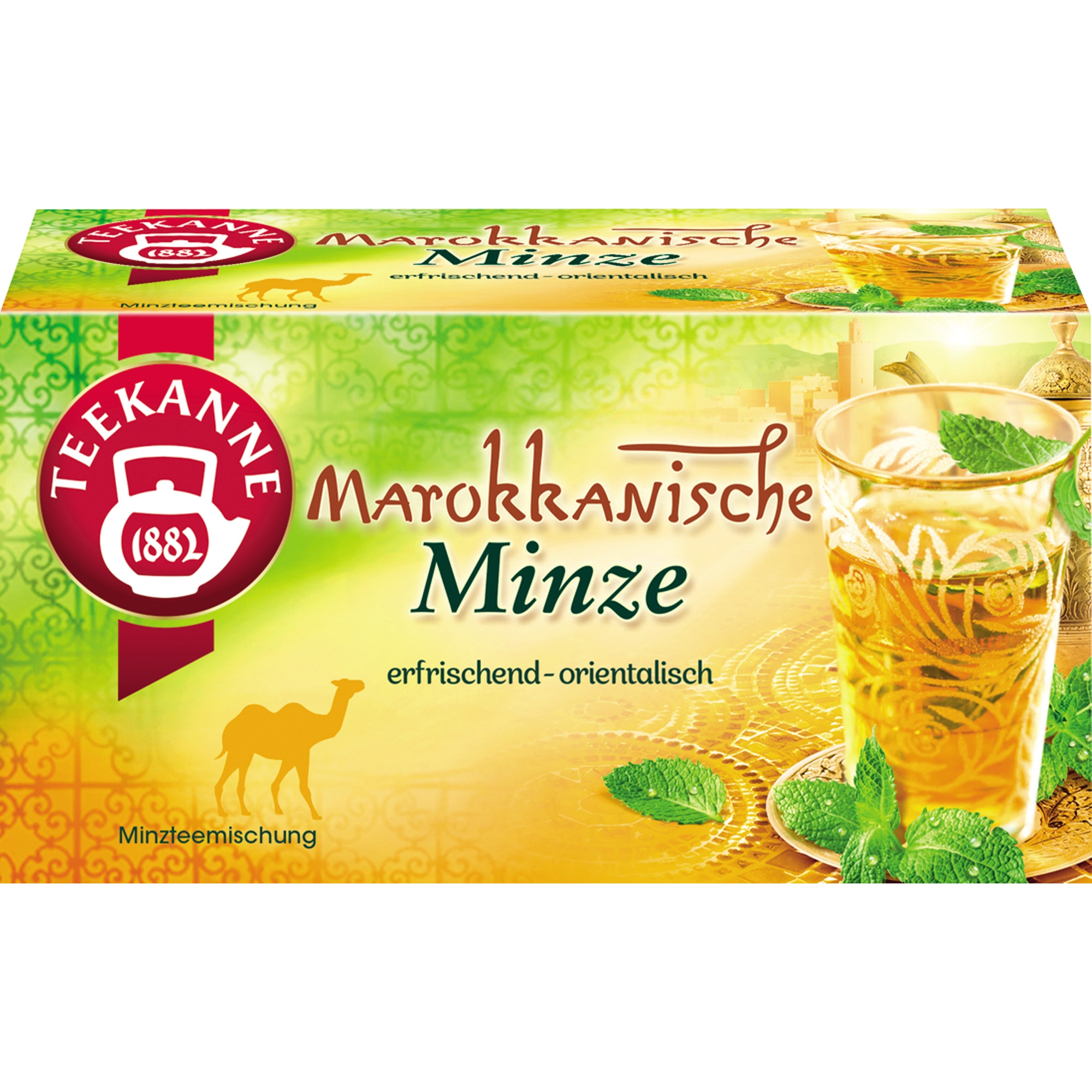 Teekanne Tee Länder Marokkanische Minze 20 Btl./Pack.