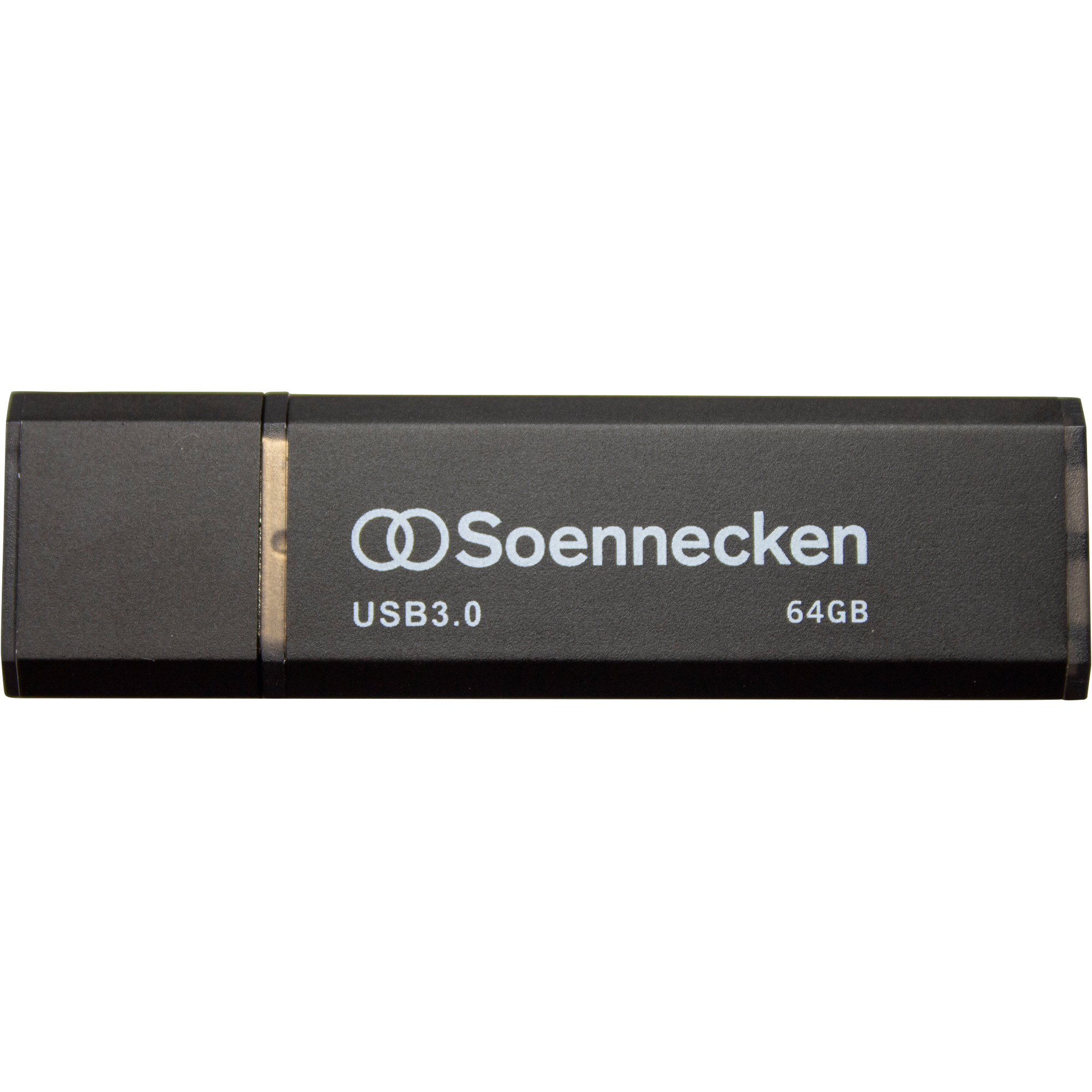 Soennecken USB-Stick USB 3.0 64Gbyte schwarz/silber