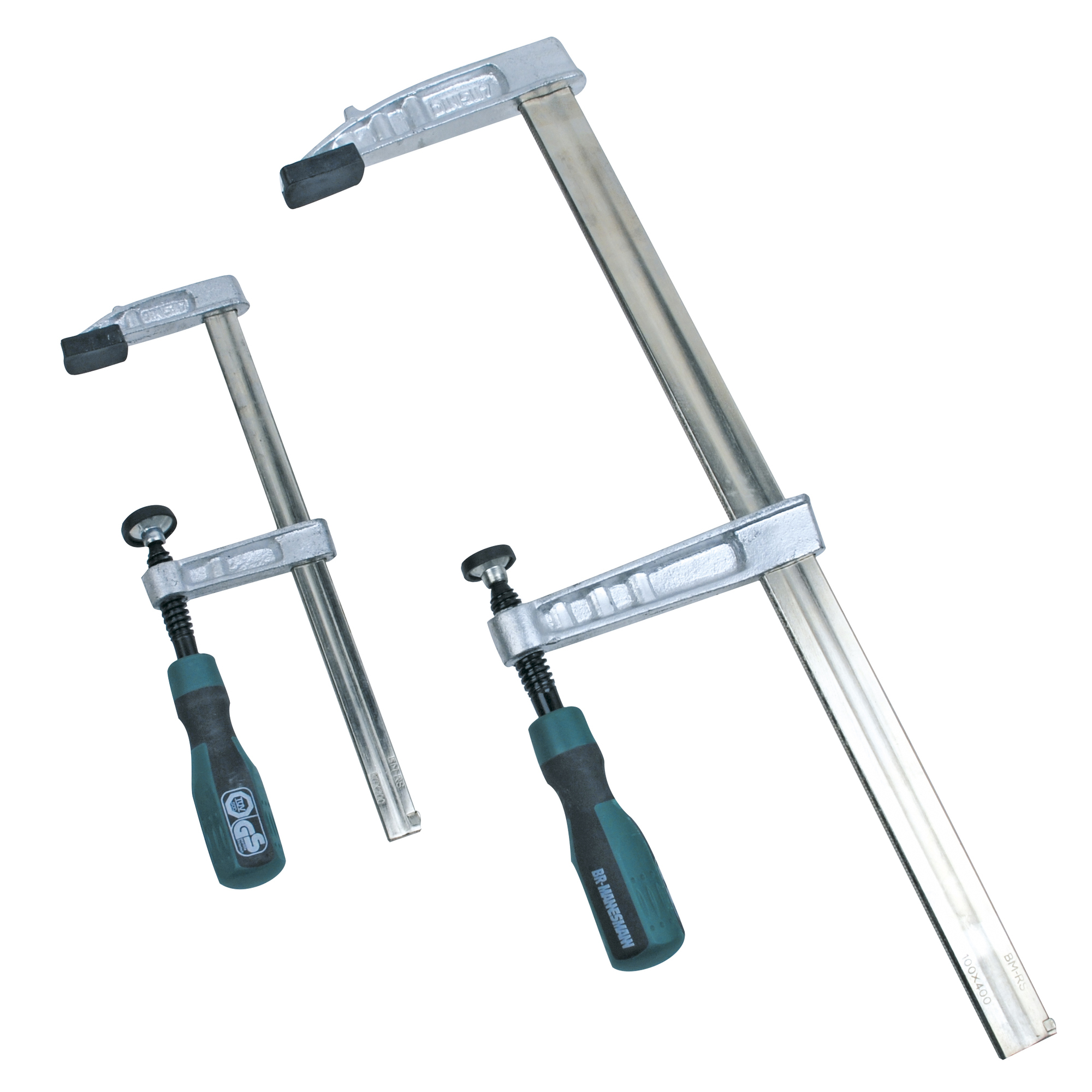 BRÜDER MANNESMANN Zwinge Schraubzwinge 50/100mm 2 Teile