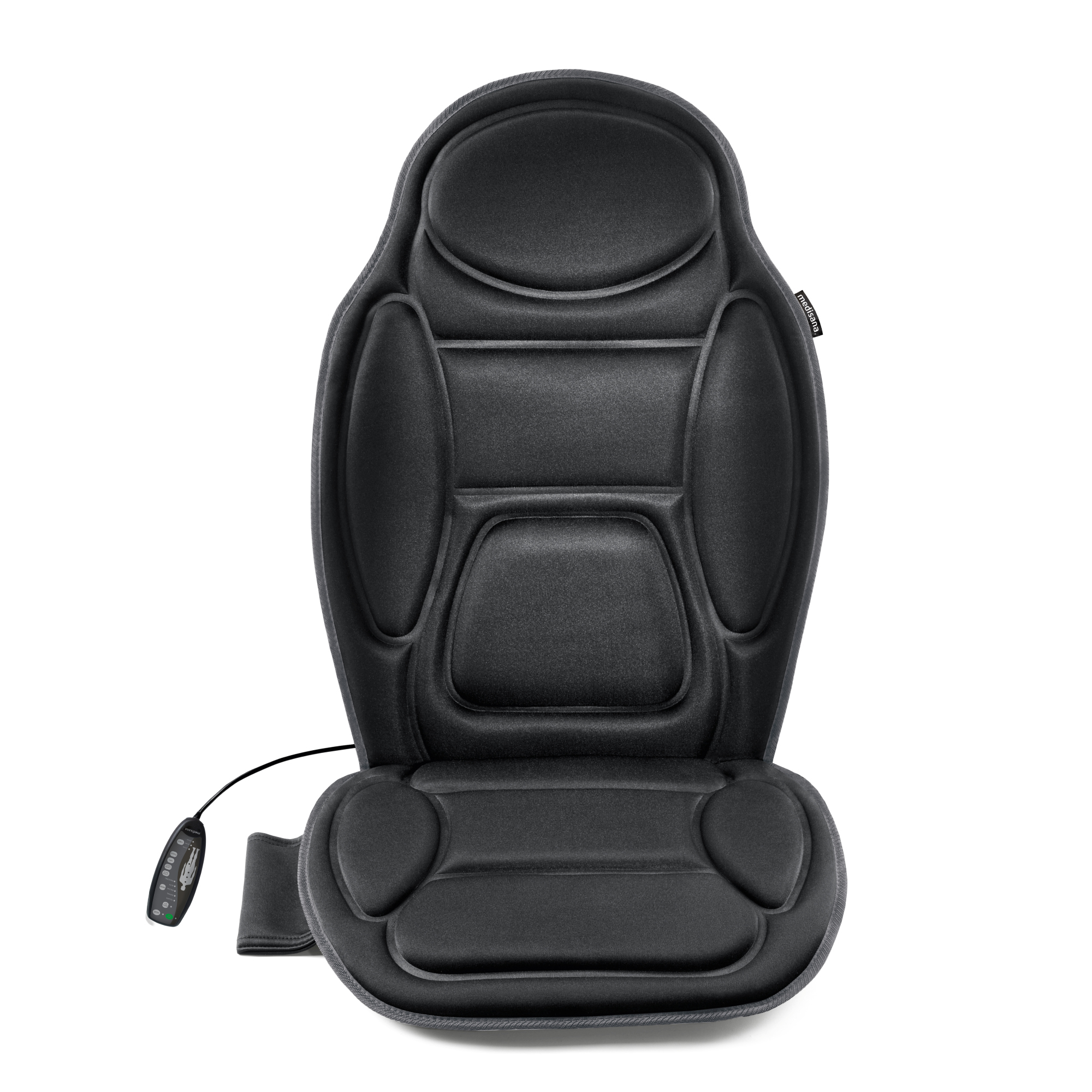 Medisana Massagegerät MCH Sitzauflage 5 Schaltstufen Netzbetrieb, 12 V-Anschluss Polyester/Schaumstoff