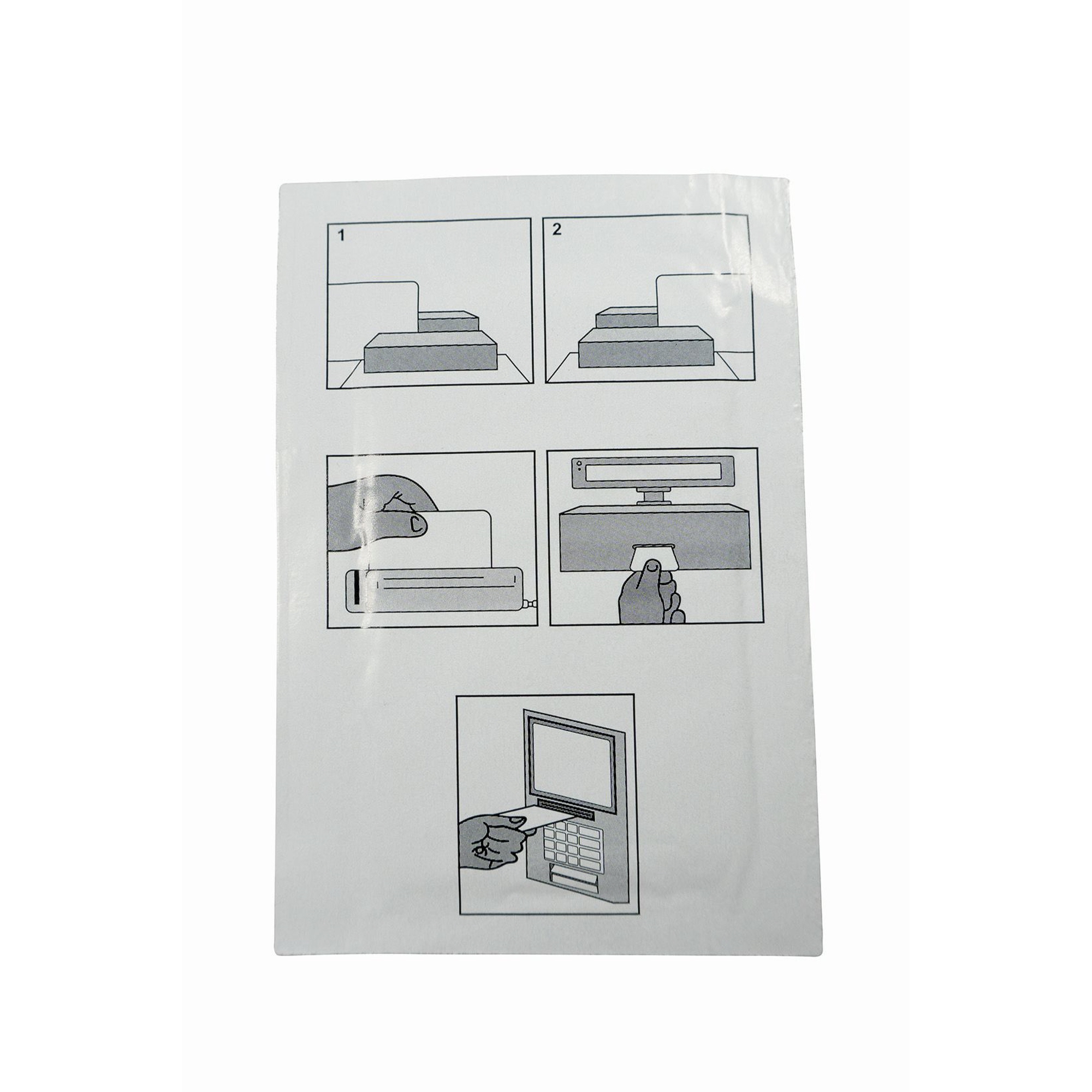 ECS Reinigungskarte EFT/POS Geräte, Retail Bezahlterminals 20 St./Pack.