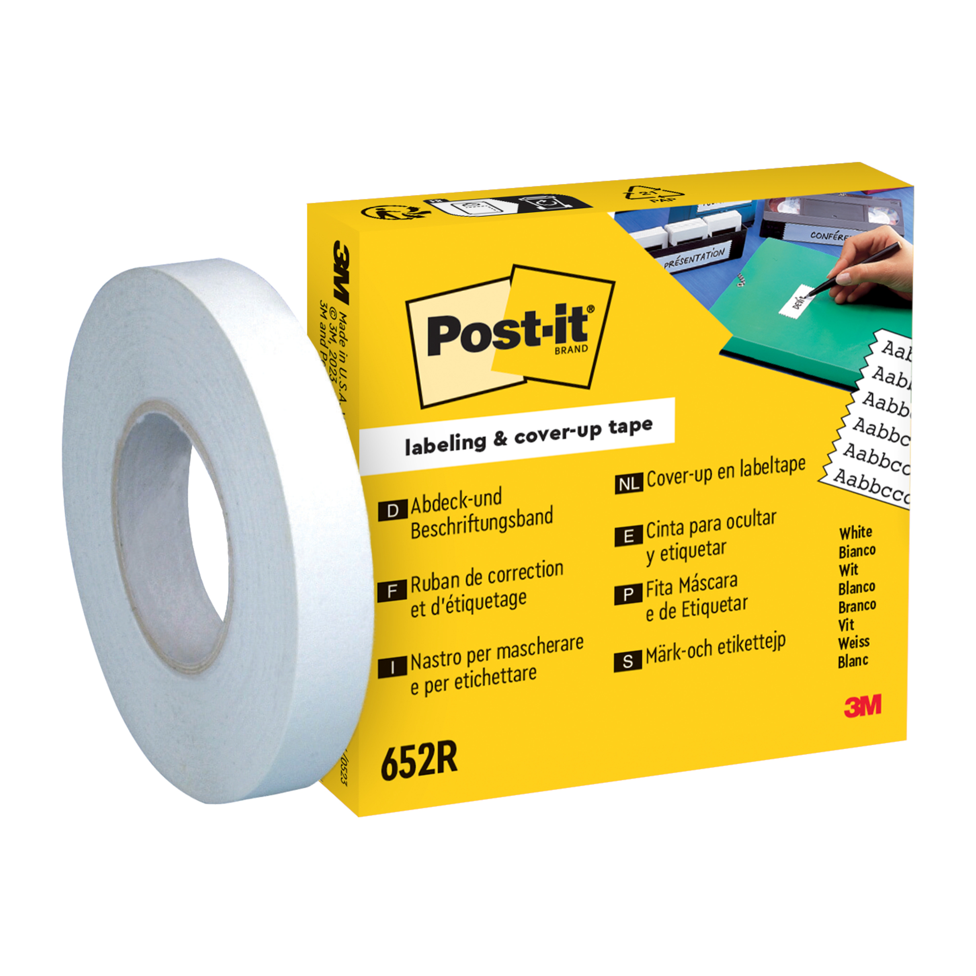 Post-it® Korrekturband 8,4 mm x 17,7 m (B x L) wieder ablösbar