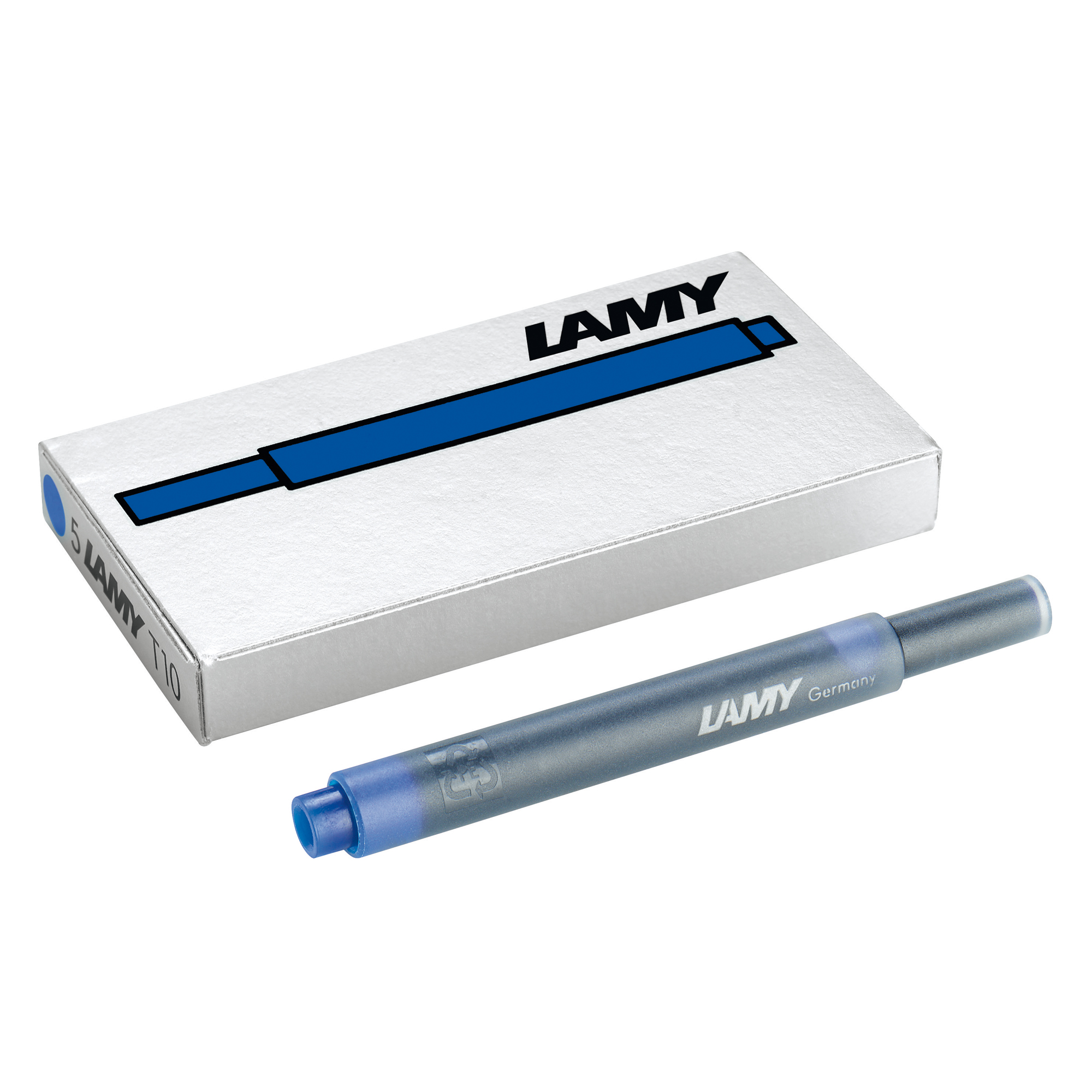Lamy Tintenpatrone T 10 Großraumtintenpatrone löschbar blau 5 St./Pack.
