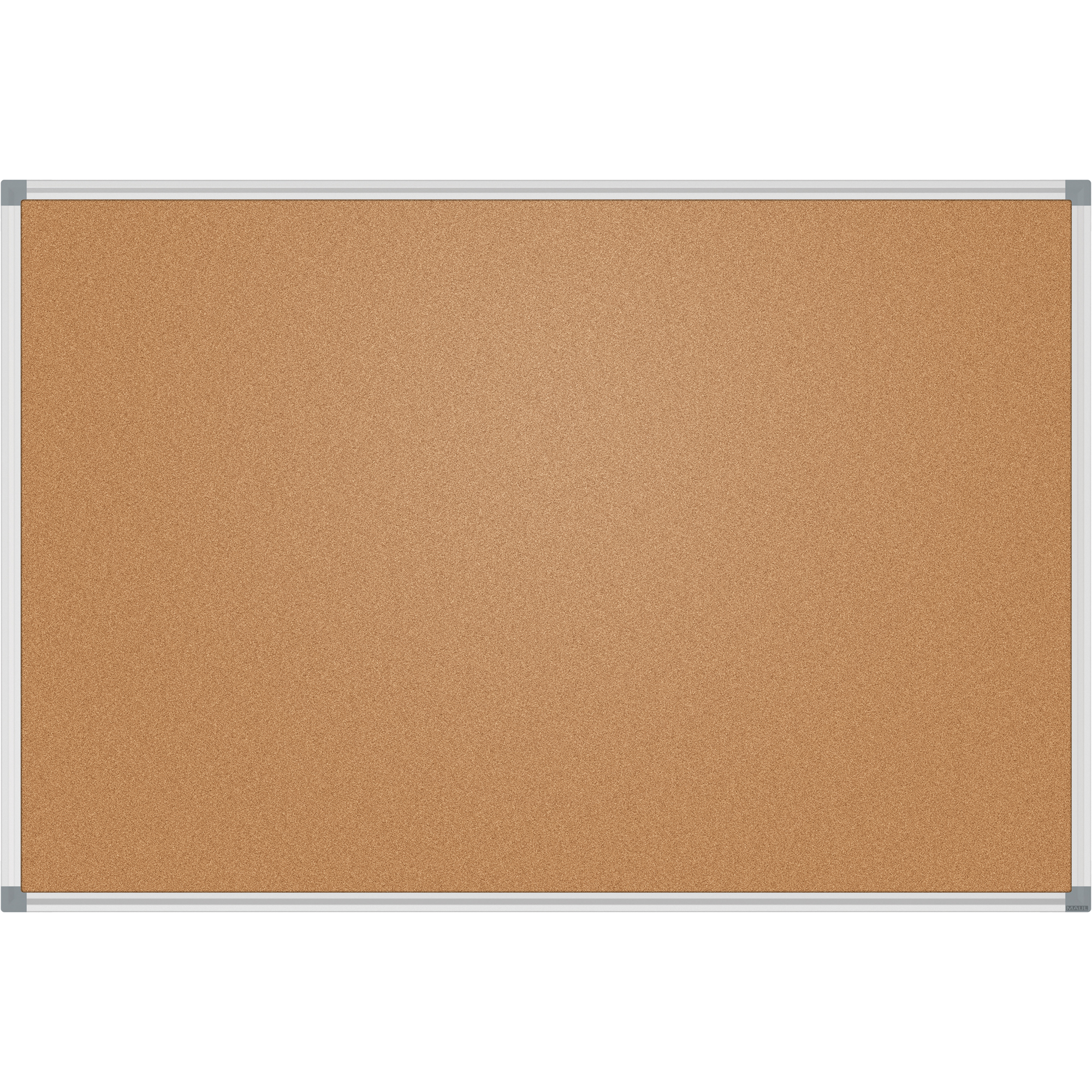 MAUL Pinnwand MAULstandard 60 x 45 cm (B x H) Maße der Oberfläche: 56,7 x 41,7 cm (B x H) Kork Material des Rahmens: Aluminium braun