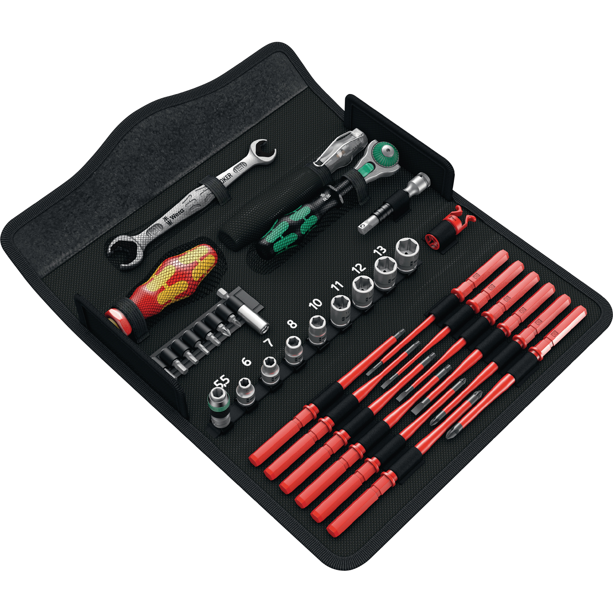 Wera Werkzeugtasche Kraftform Kompakt W 1 35 Werkzeuge