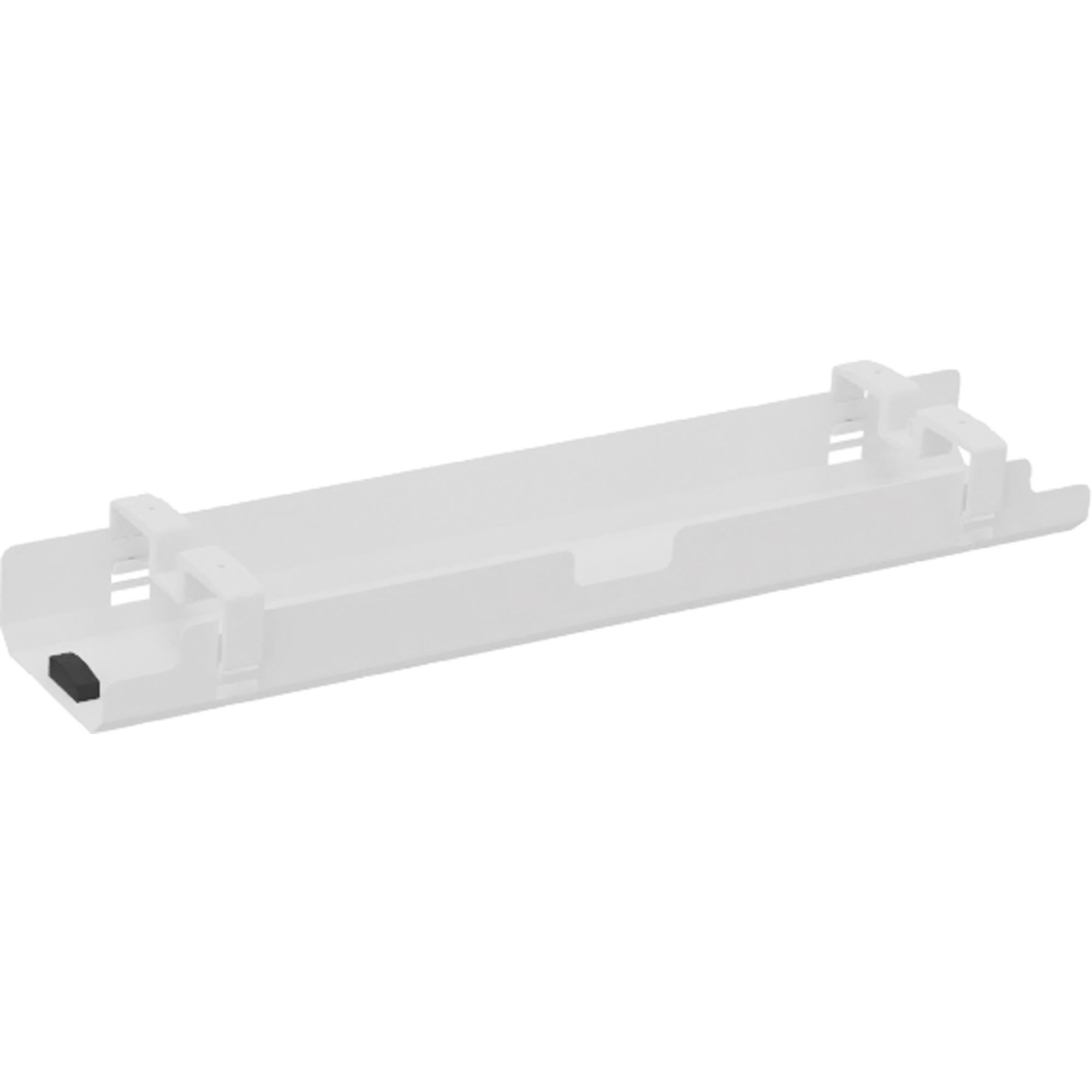 Kabelkanal all in one 800 x 130/150 x 160 mm (B x H x T) Metall verkehrsweiß