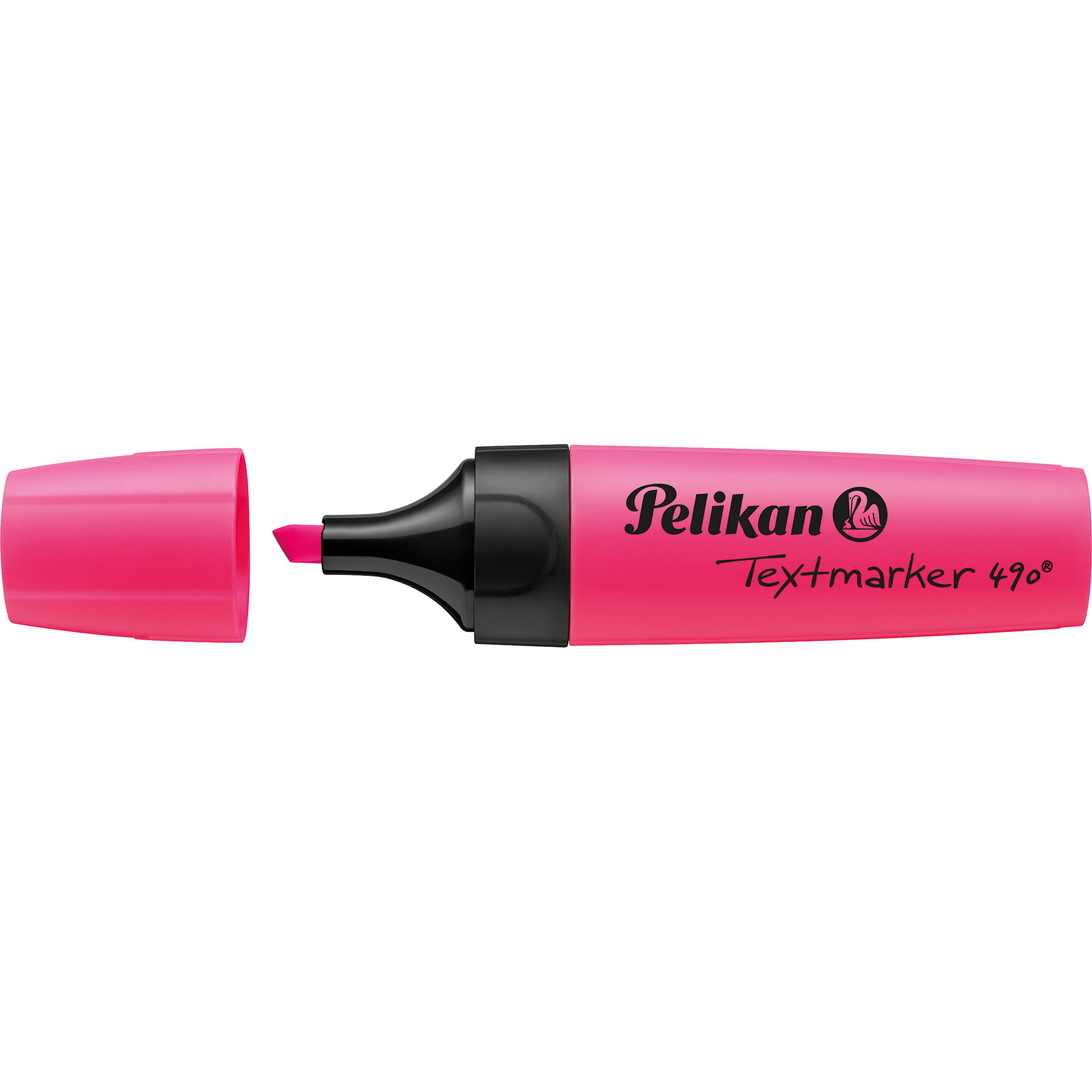 Pelikan Textmarker 490 1-5mm rosa Keilspitze