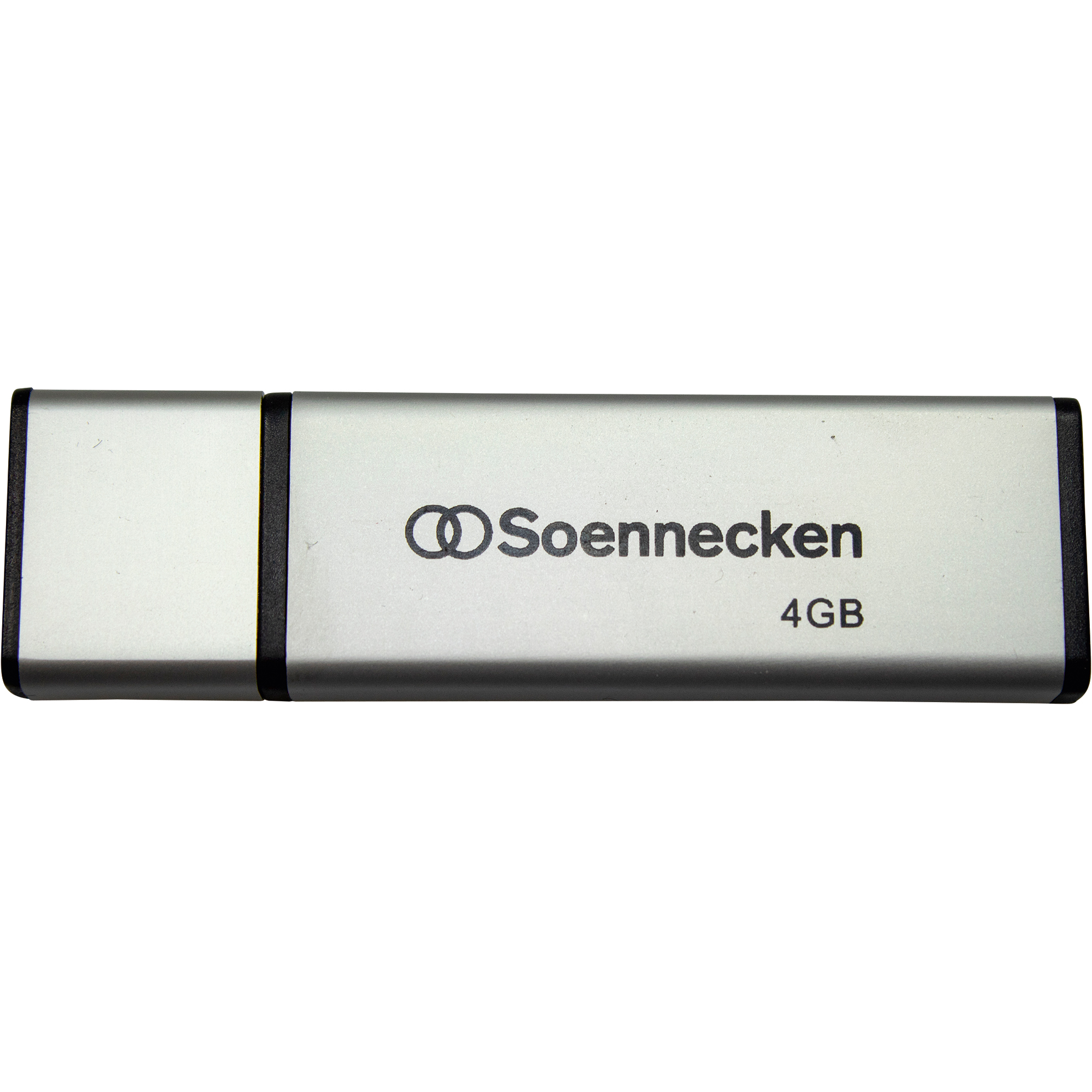 Soennecken USB-Stick USB 2.0 4Gbyte schwarz/silber