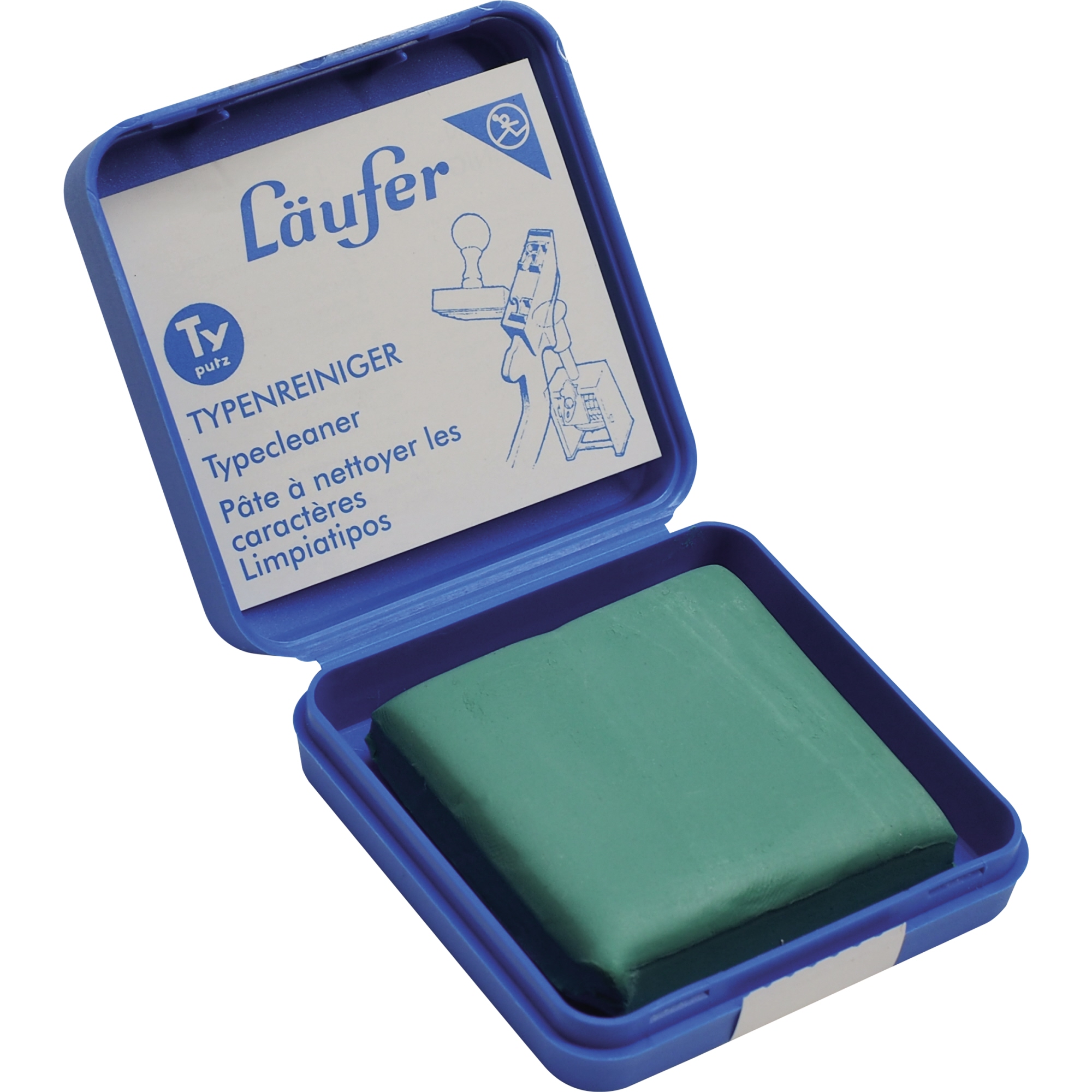 Läufer Stempelreiniger Typutz 5,7 x1 x 5,7 cm (B x H x T) Naturkautschuk grün